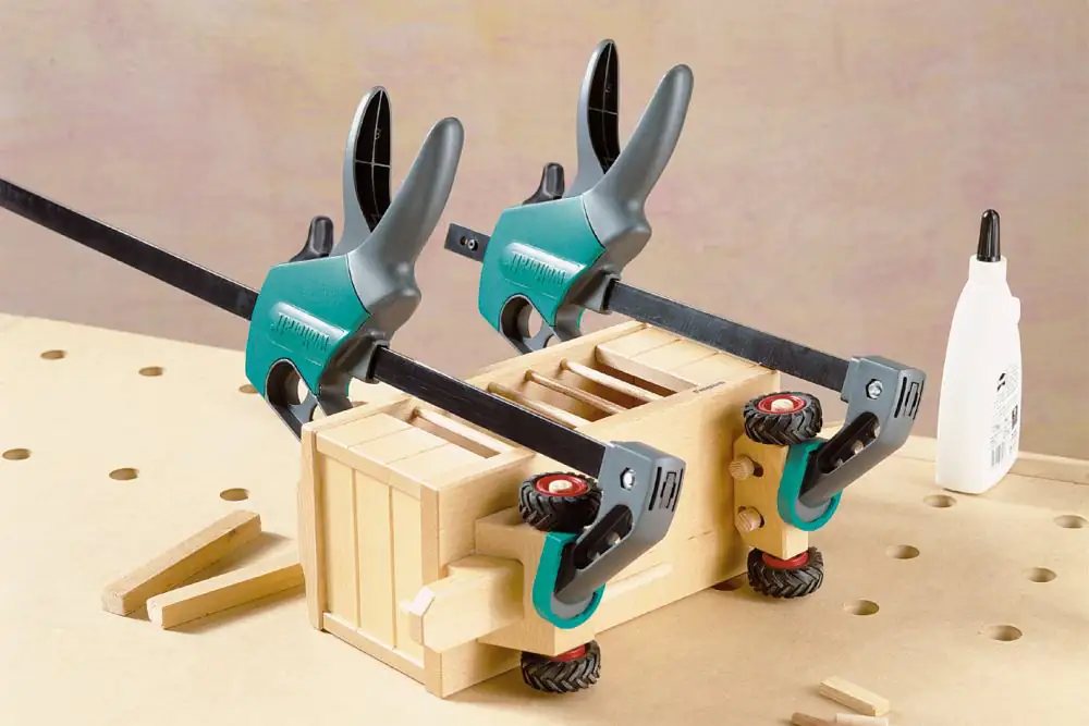 Wolfcraft Einhandzwinge Easy Spannweite 300 mm 90 kg Ausladung 75 mm