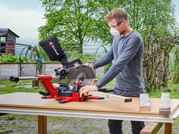 Einhell Expert Akku-Zug-Kapp-Gehrungssäge TE-SM 36/10 L Li Solo 36 V