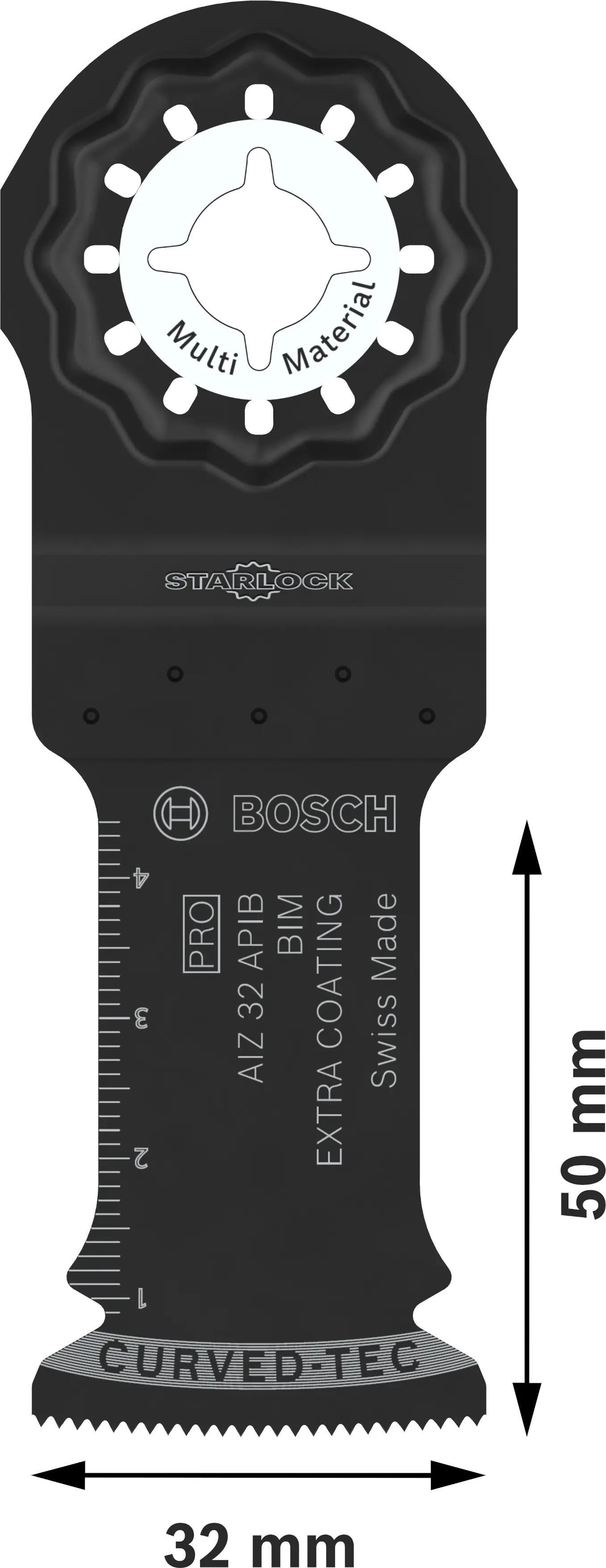 Bosch PRO AIZ 32 APIB Sägeblatt für Multifunktionswerkzeuge 32 x 50 mm