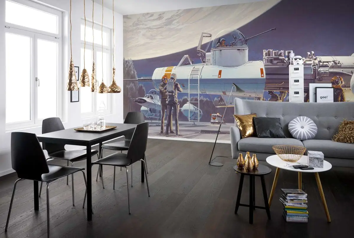 Komar Vlies Fototapete Star Wars Classic Treibstoff 500 x 250 cm 