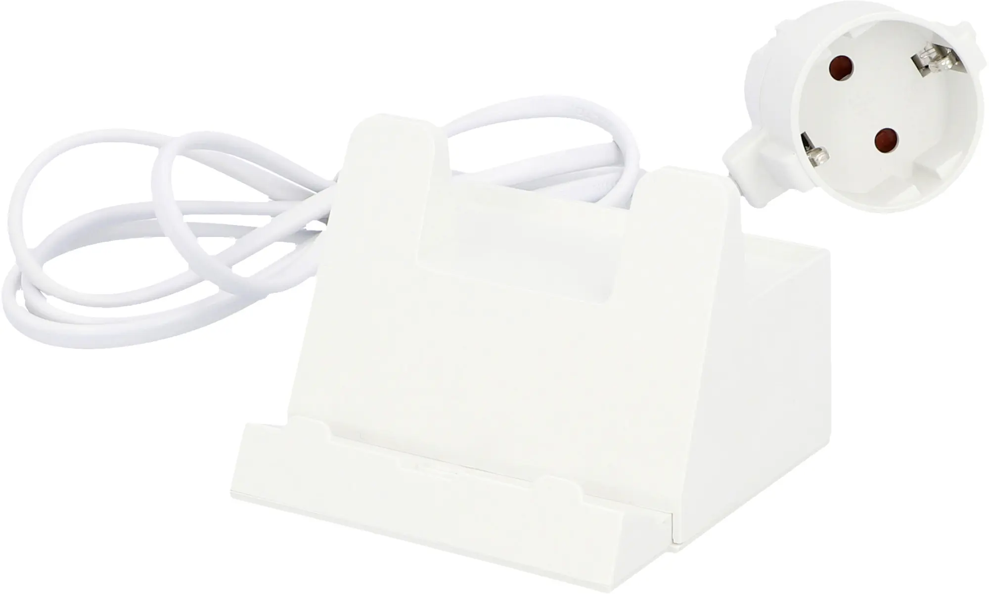 Unitec USB-Ladestation USB A + C mit Halter, 2+1