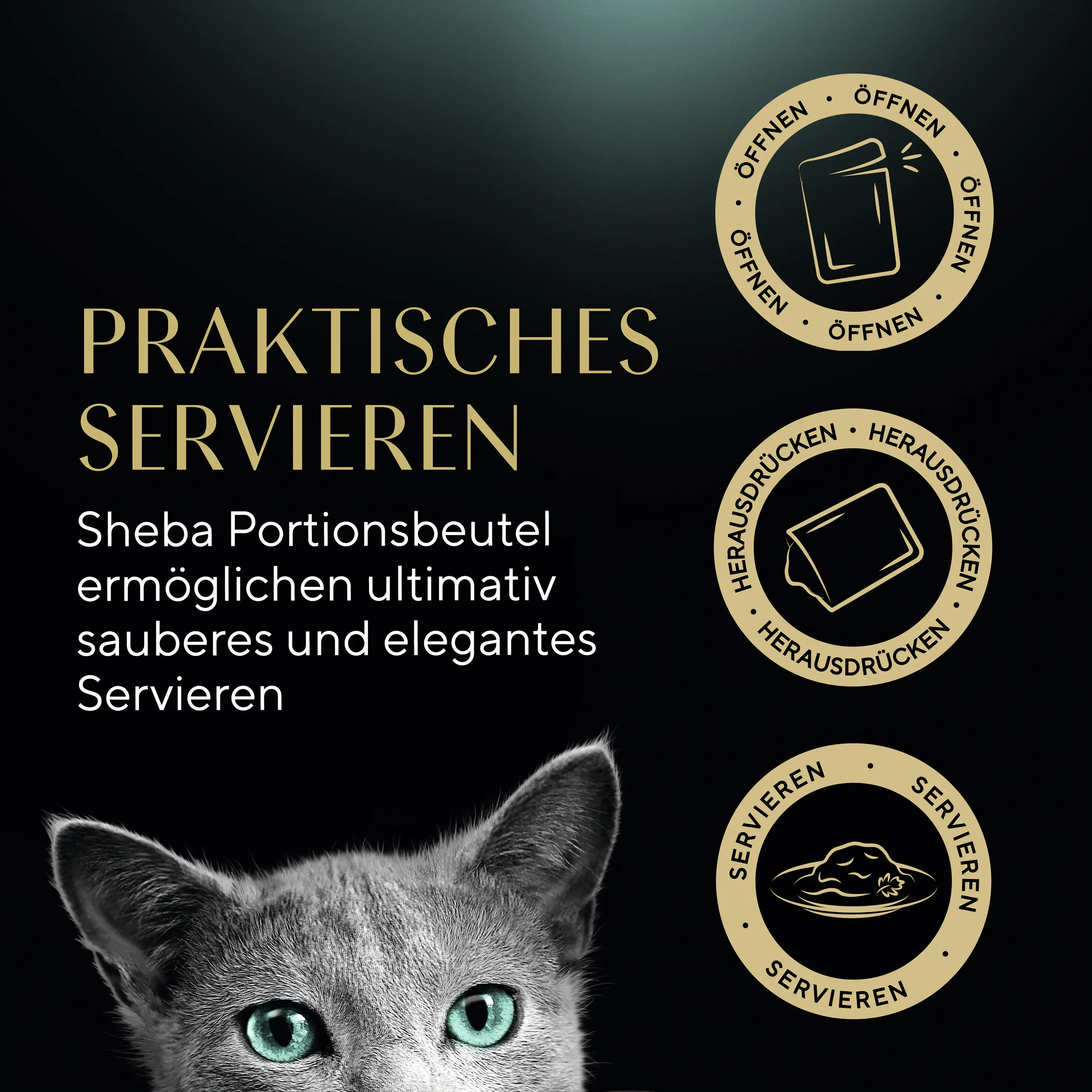 Sheba Delikatesse in Gelee Katzennassfutter Adult 85 g Huhn
