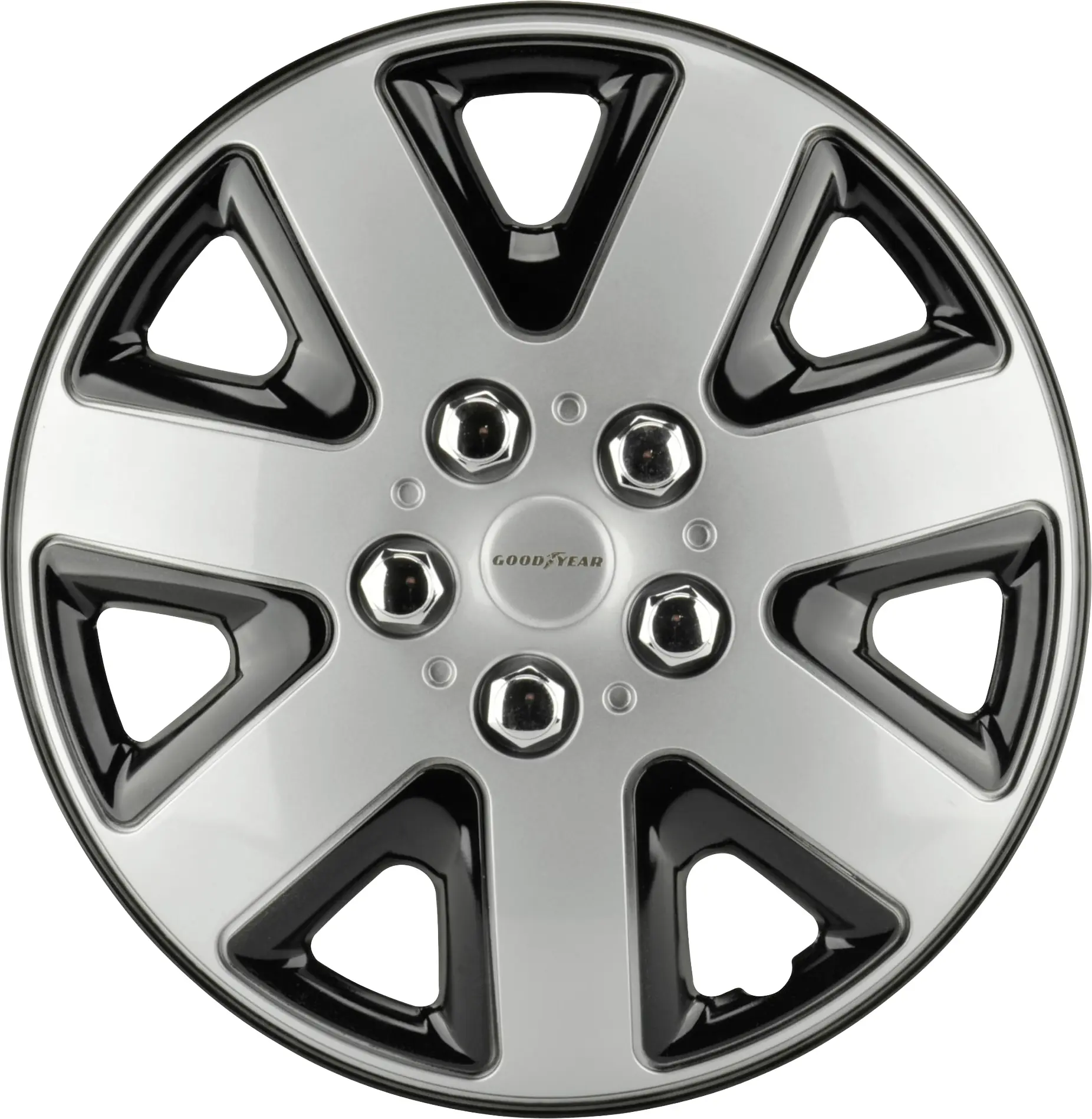 Goodyear Radzierblende Flexo 33 cm (13 Zoll) silber 4 Stück