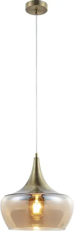 Globo Hängeleuchte Arola Ø 30 x 150 cm messingfarben