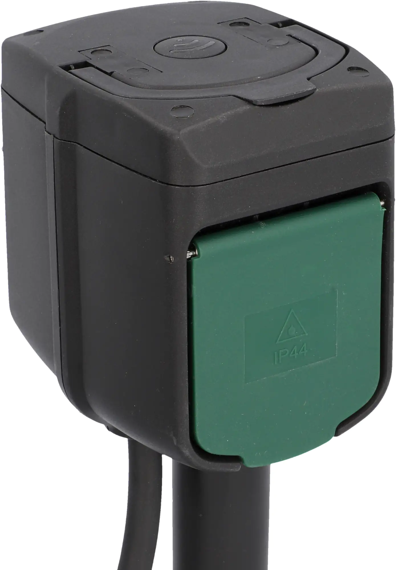 UniTec WiFi Outdoor Steckdosen-Erdspieß 2-fach IP44