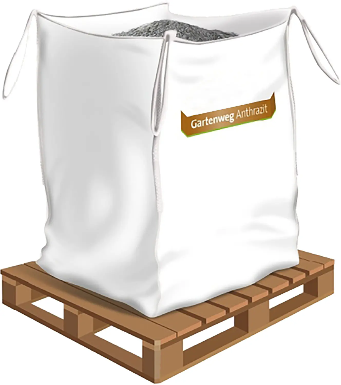 Big Bag ÖkoWeg Gartenweg anthrazit 750 kg
