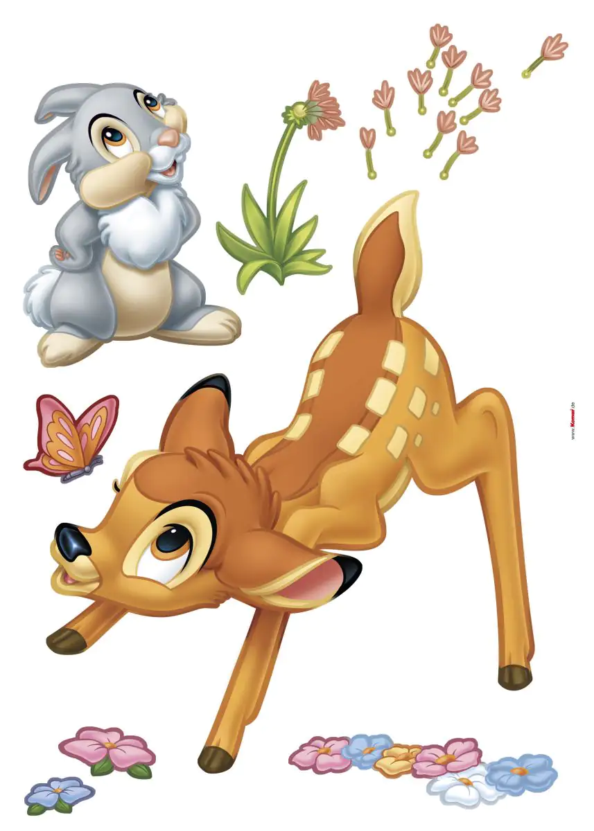 Komar Decosticker Bambi 50 x 70 cm