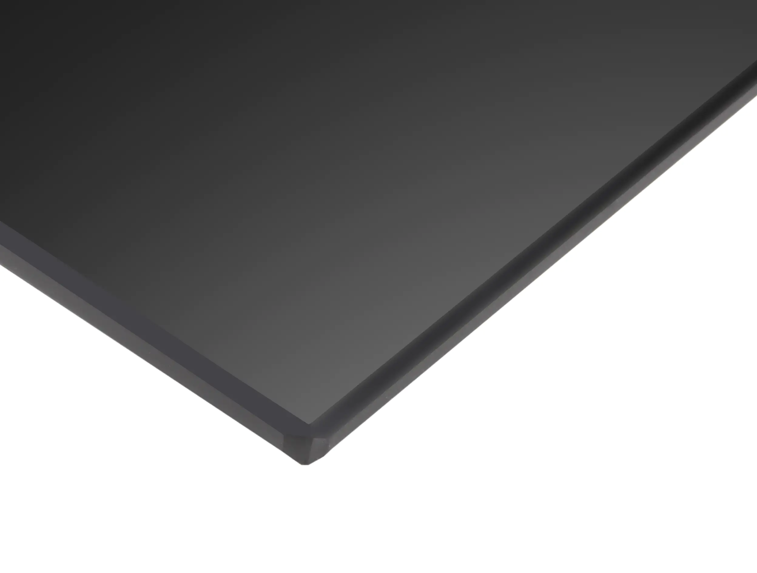 TrendLine Küchenrückwand Glas schwarz 90 x 45 cm, 5 mm