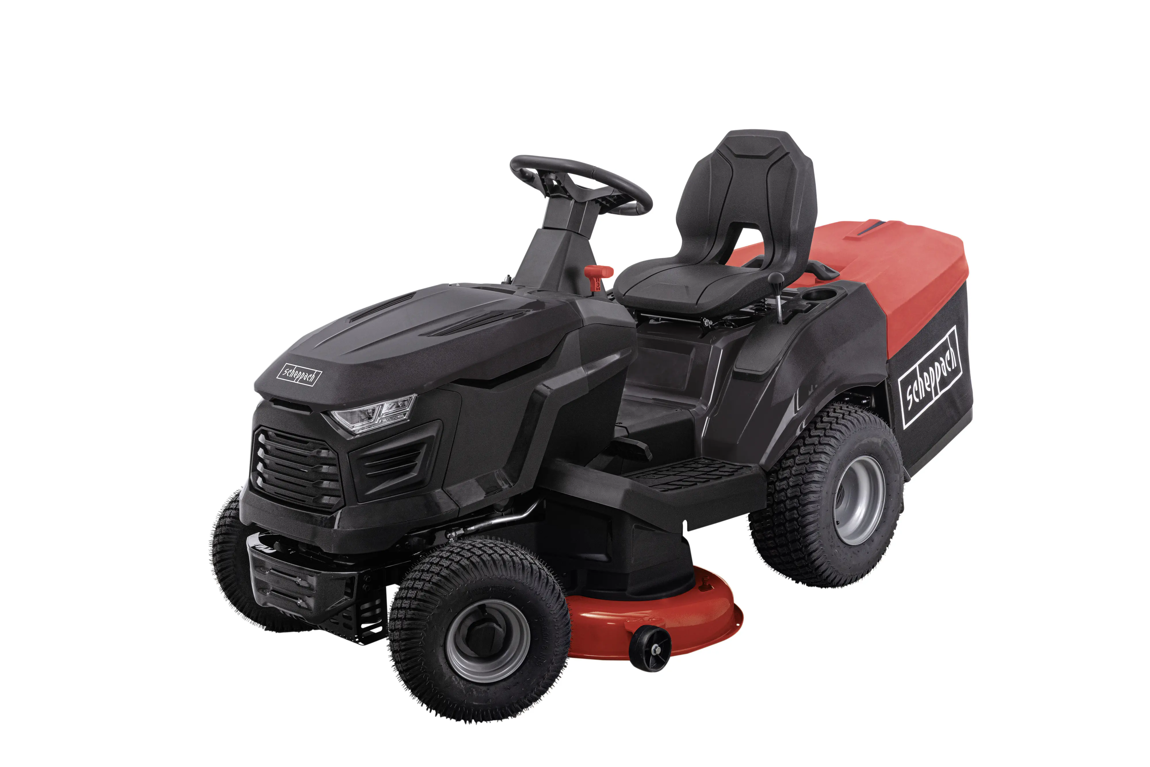 Scheppach Benzin Rasentraktor TMR452-98C-RD 98 cm Schnittbreite