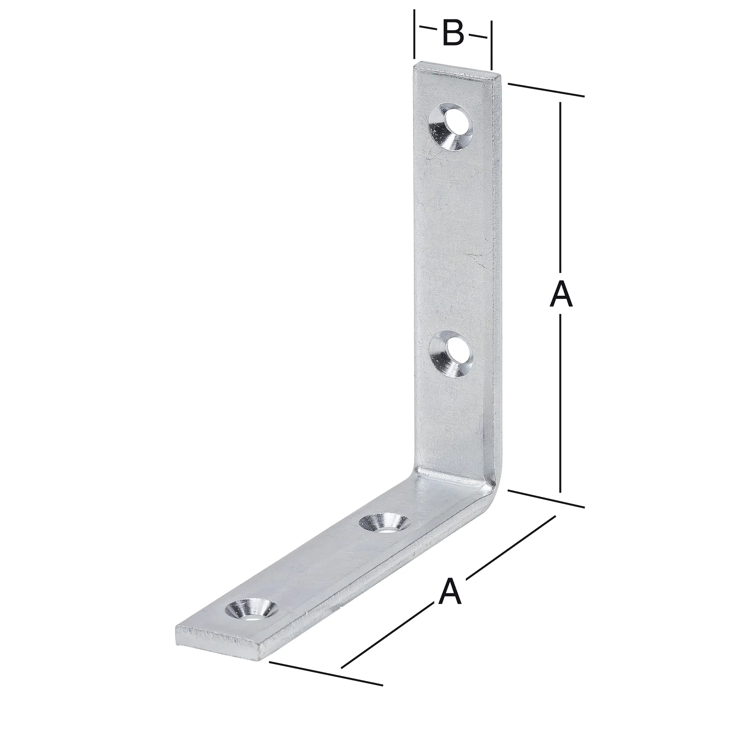 Vormann Starke Winkel verzinkt 40 x 20 mm