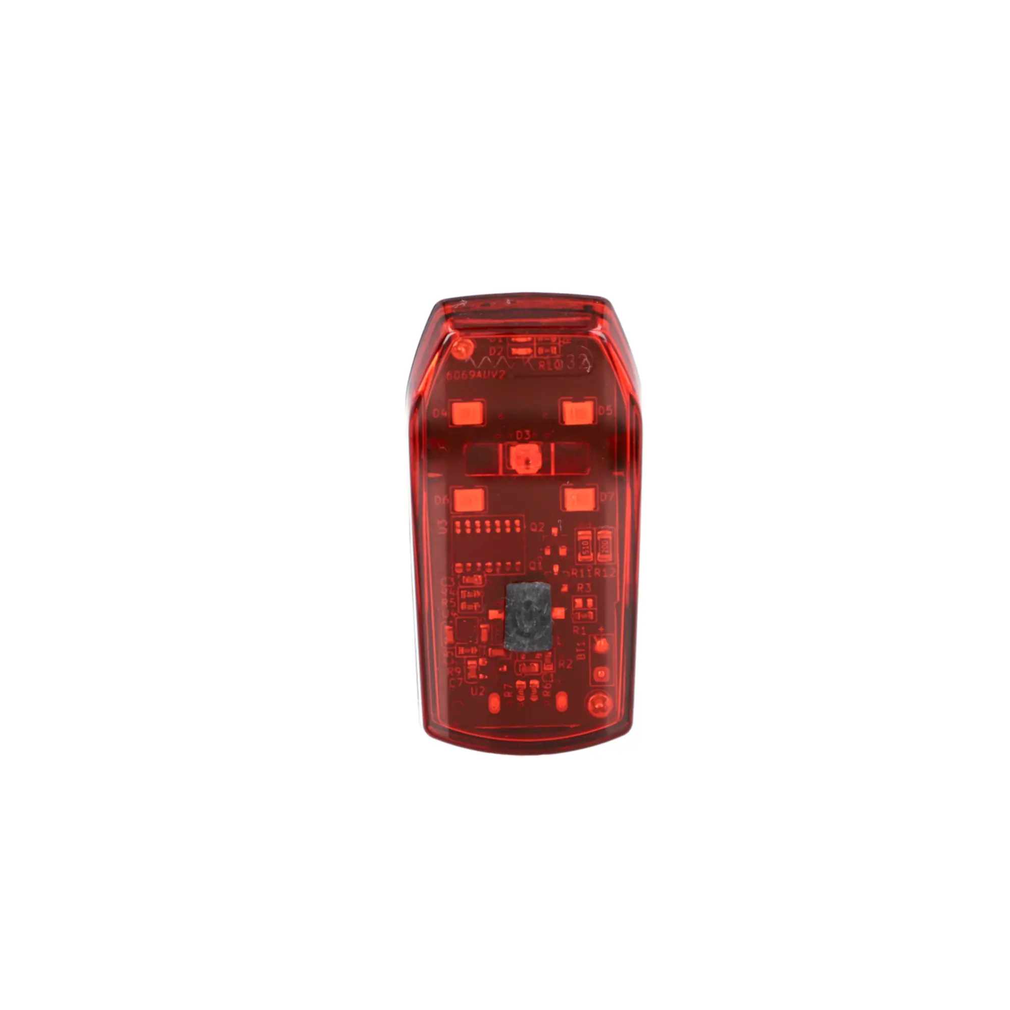 Fischer Fahrrad-Rückleuchte Akku LED Basic Stop