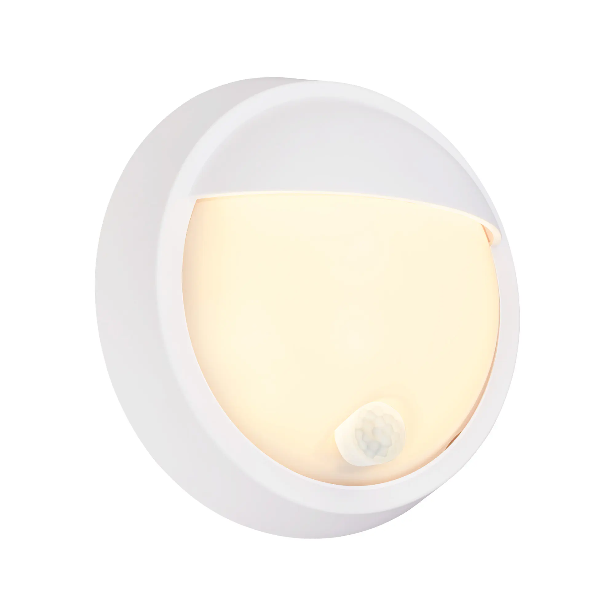 Briloner LED Außenwandleuchte Puni Akku 4W weiß Bewegungssensor warmweiß