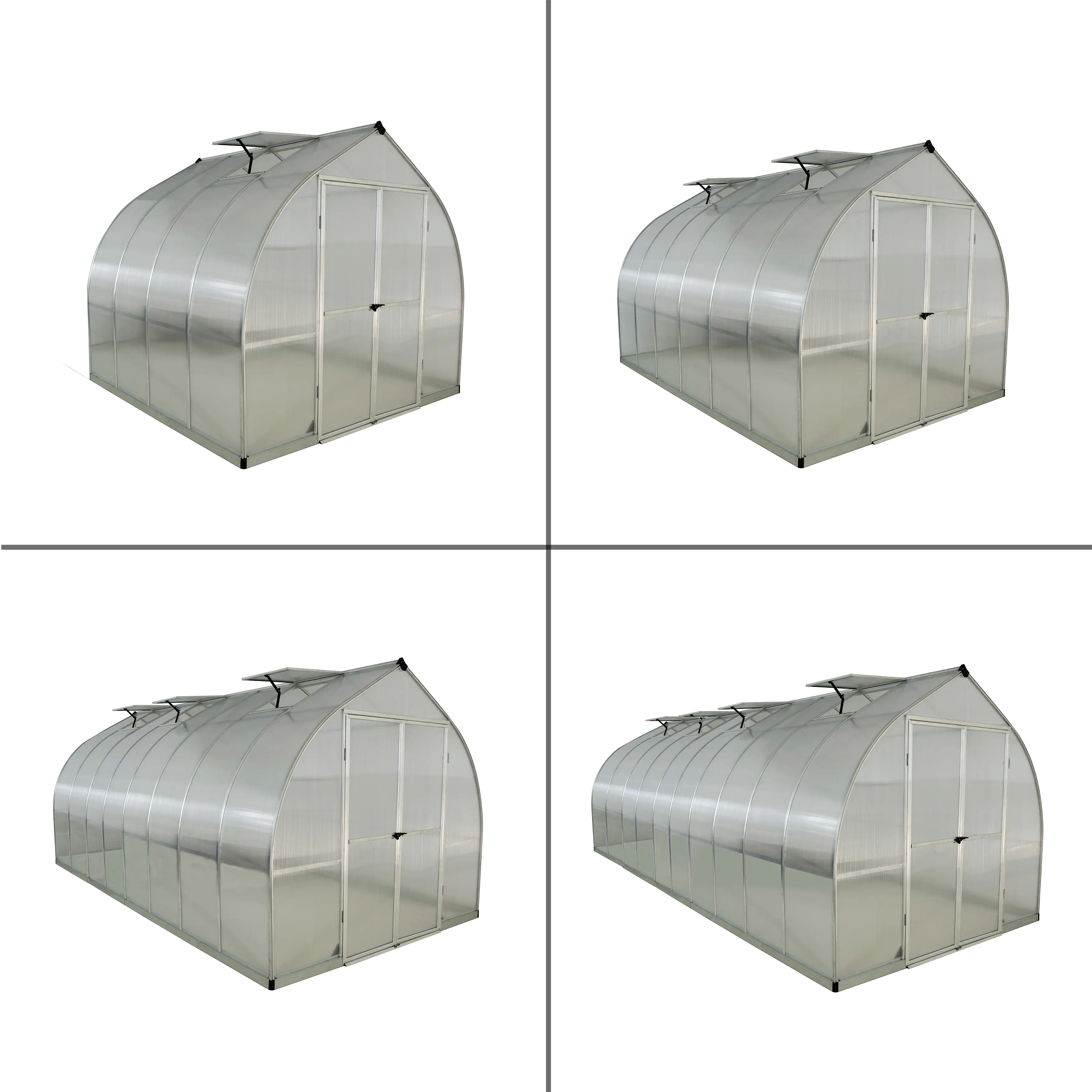 Canopia Gewächshaus Bella 8X20 244 x 601 x 219 cm