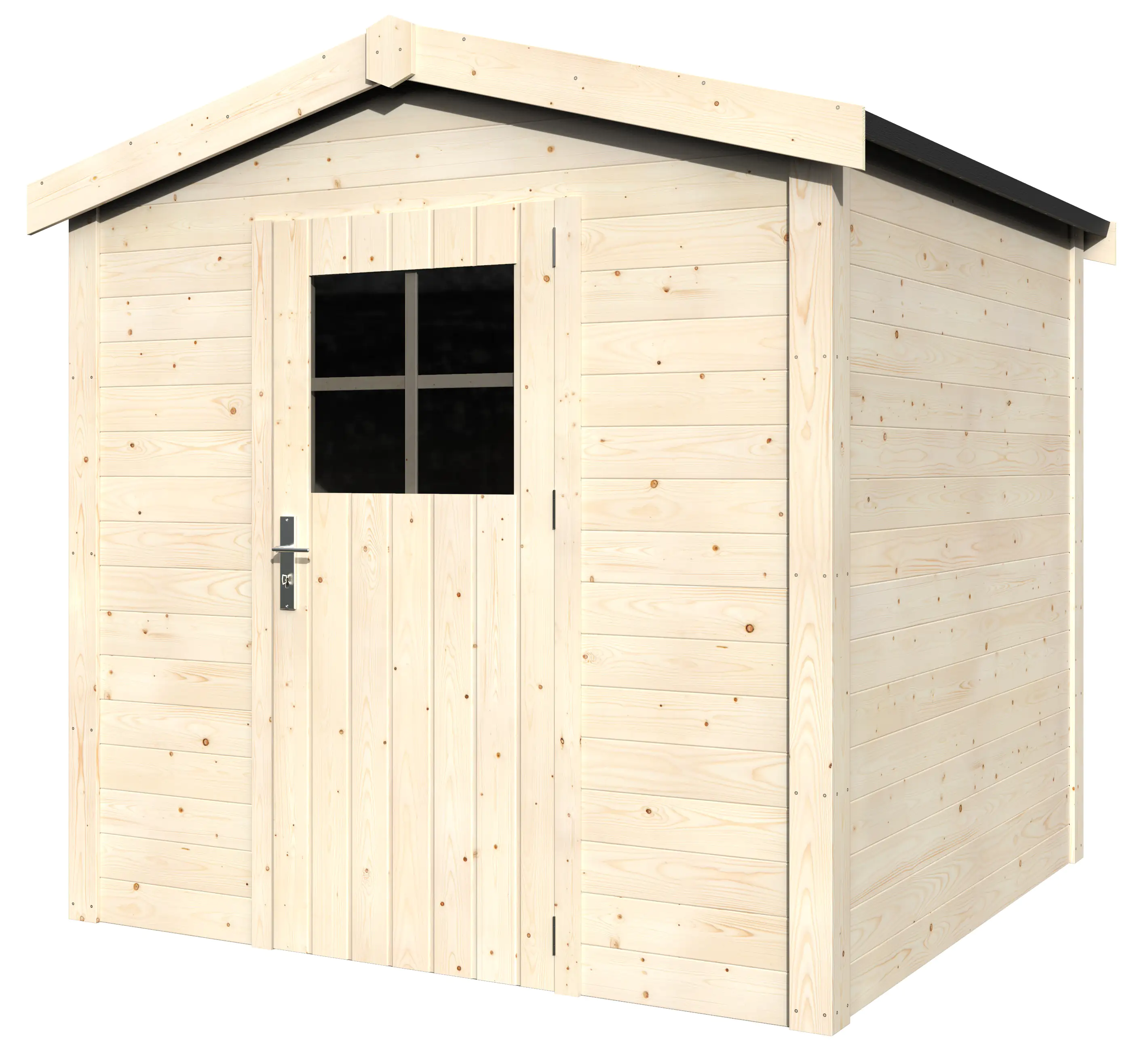 Décor et Jardin Gartenhaus Tison 200 x 203 cm natur