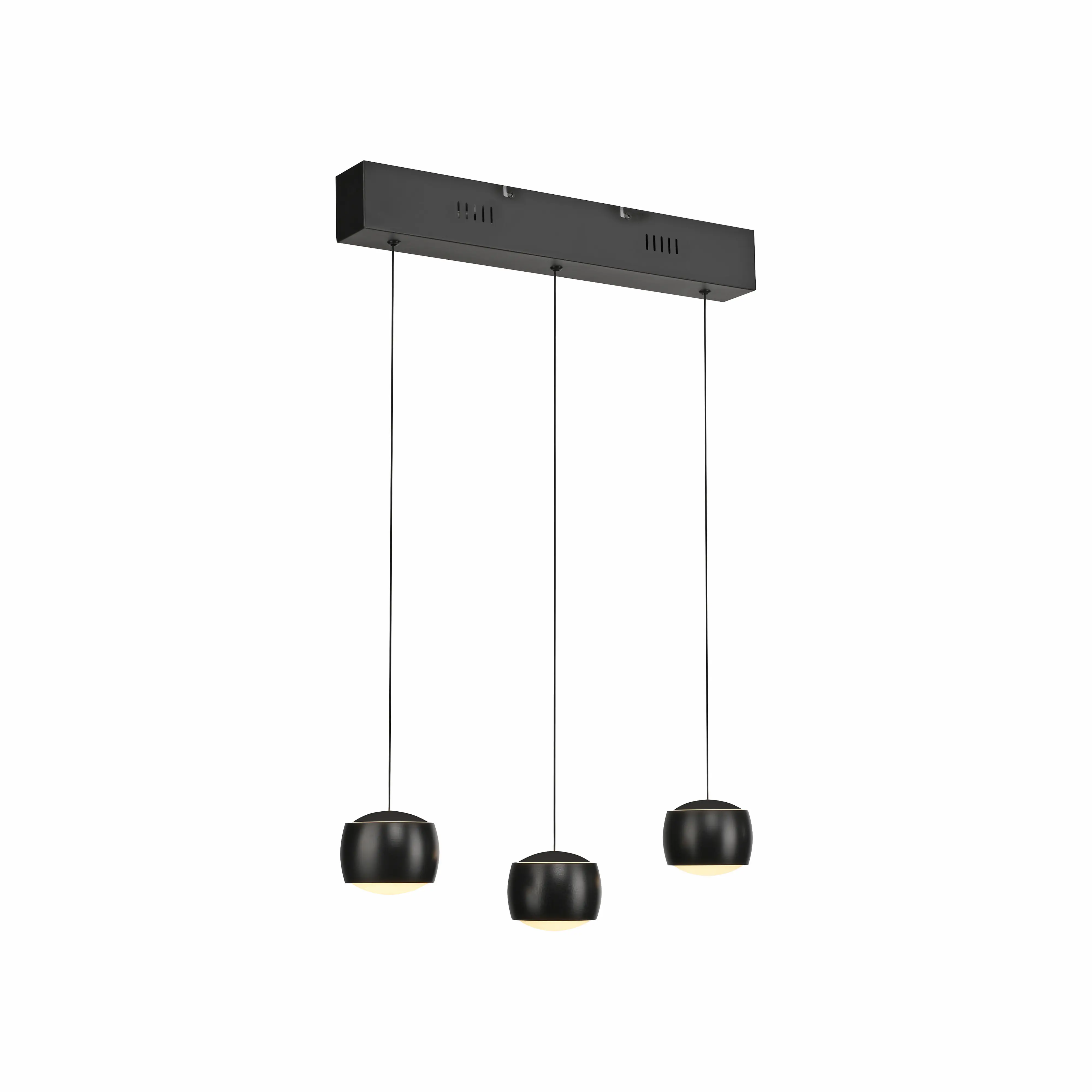 Just Light LED Pendelleuchte Ballini 3 Flammig 220 cm warmweiß