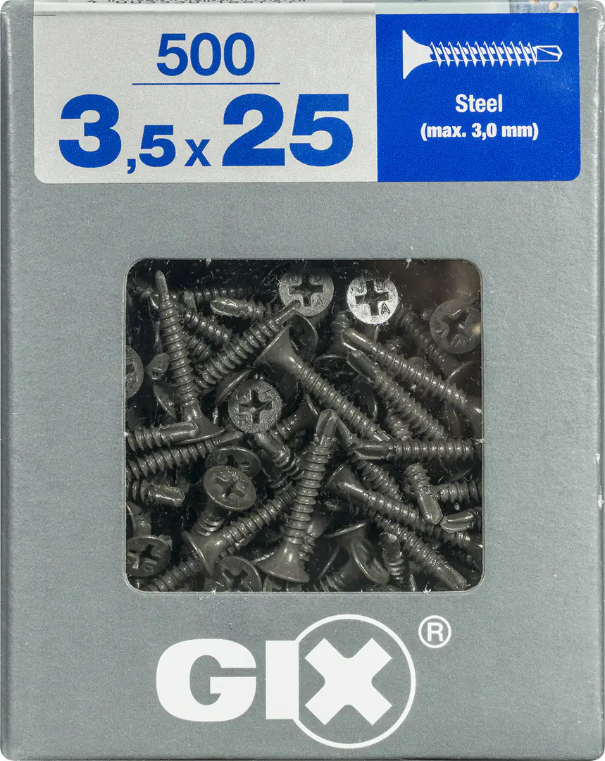 Spax Schnellbauschrauben 3.5 x 25 mm PH 2 - 500 Stk.