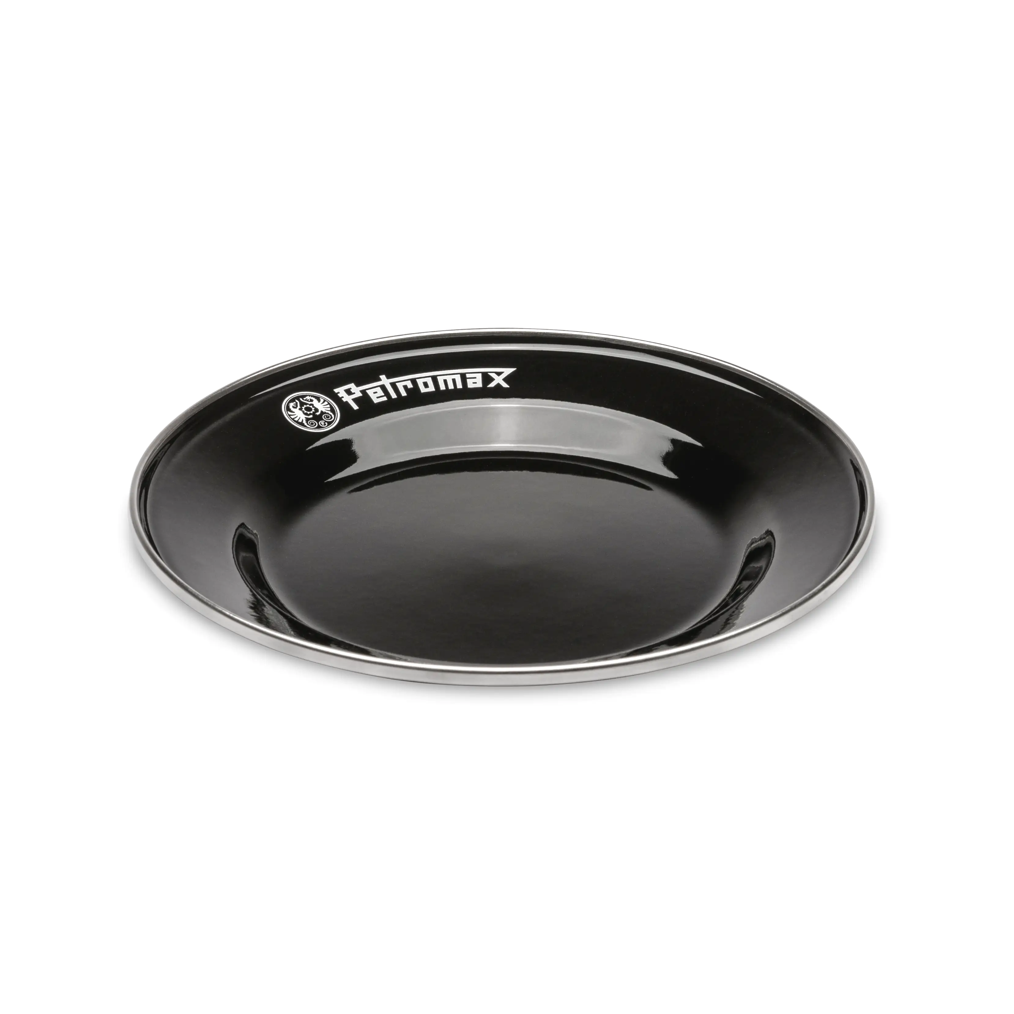 Petromax Teller Emaille 2er Set 18 cm schwarz