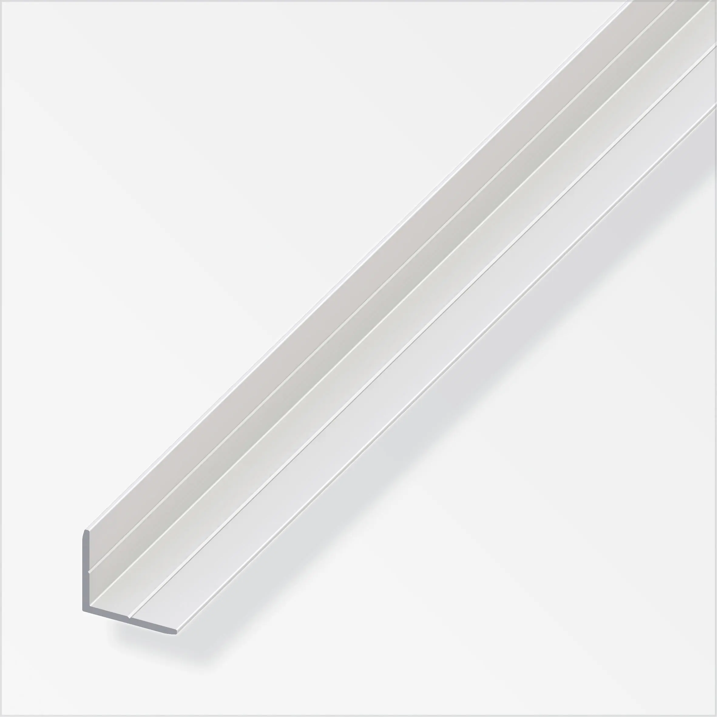 alfer clampline-Winkel-Profil 1 m, 21 x 19 mm Aluminium eloxiert silber