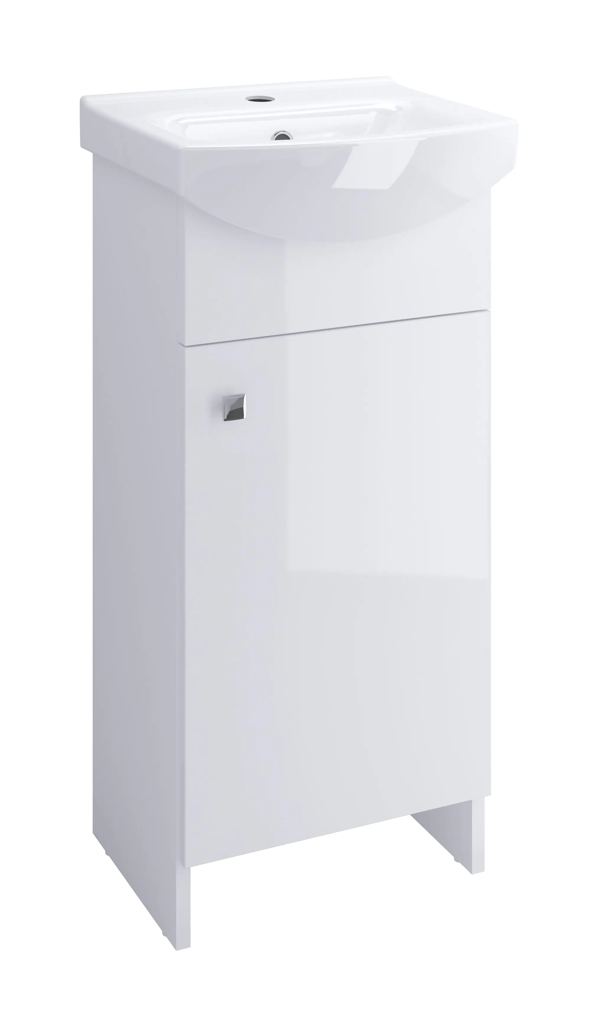 Cersanit Badezimmerset Sati weiß 40 cm