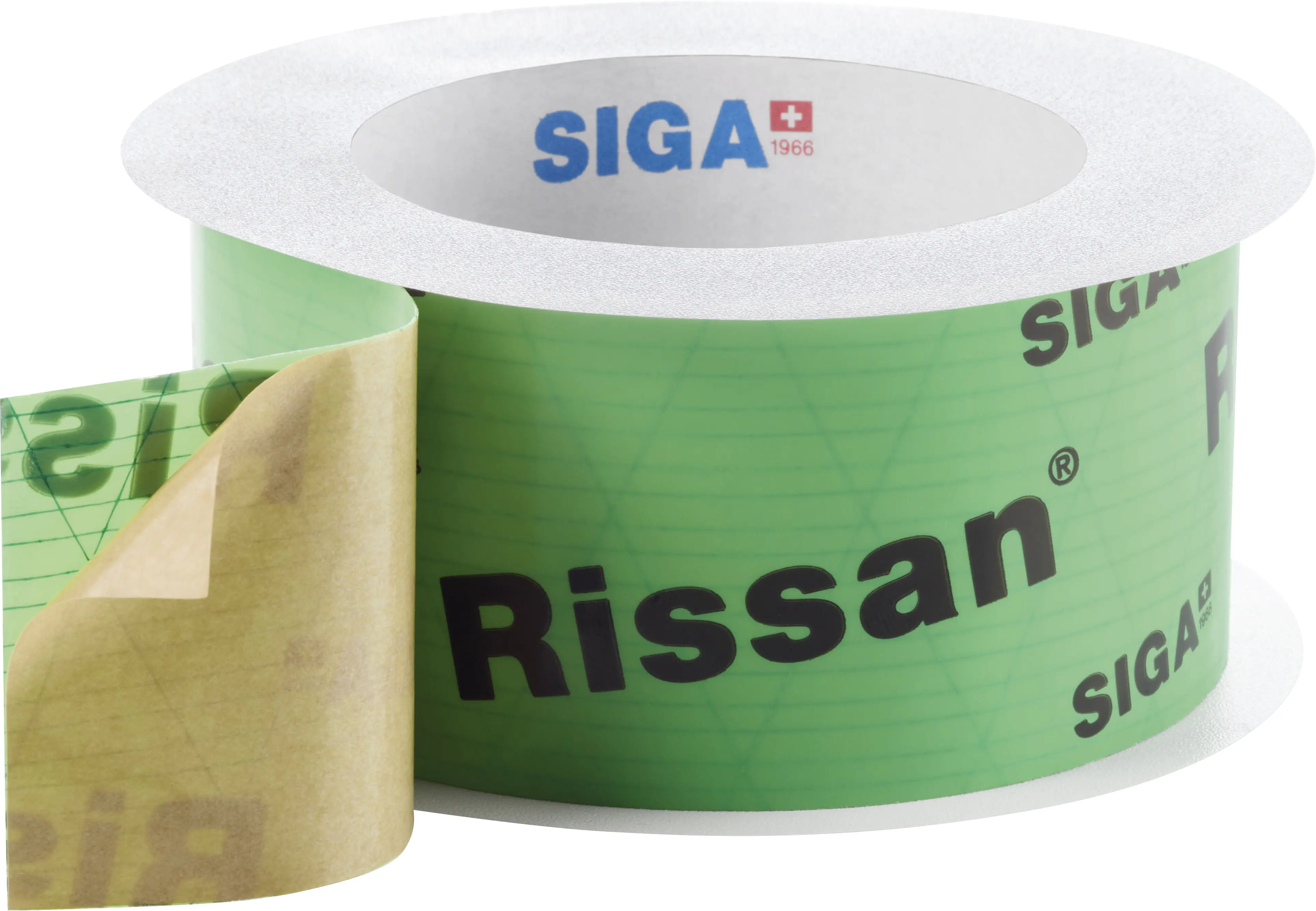 Siga Klebeband Rissan 15 m x 6 cm grün