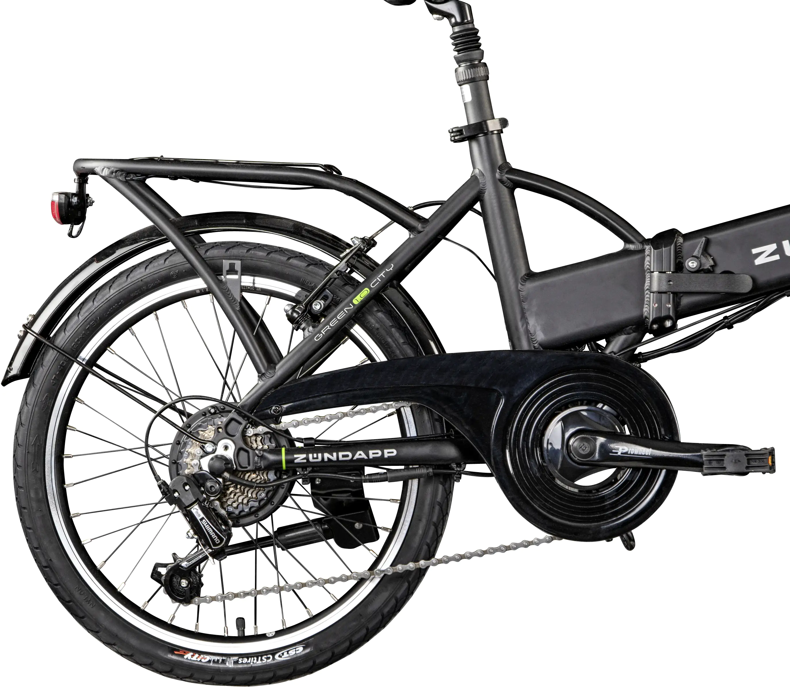 Zündapp E-Bike Faltrad Green 1.0 Unisex 20 Zoll 6-Gang 270 Wh schwarz