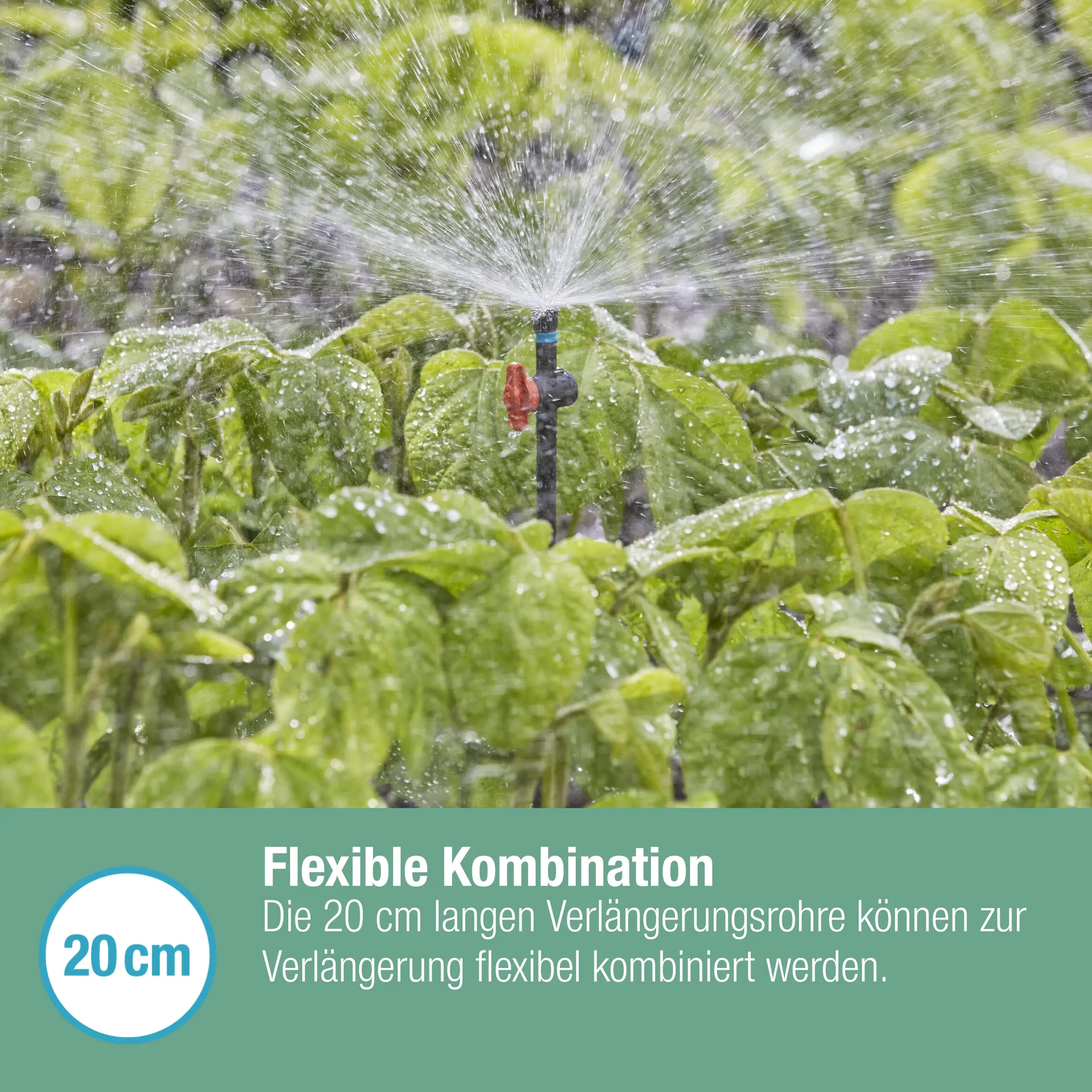 Gardena Verlängerungsrohr für Sprühdüsen