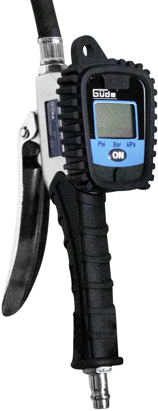 Güde Reifenfüller Digital V 12 PRO mit digitalem Manometer