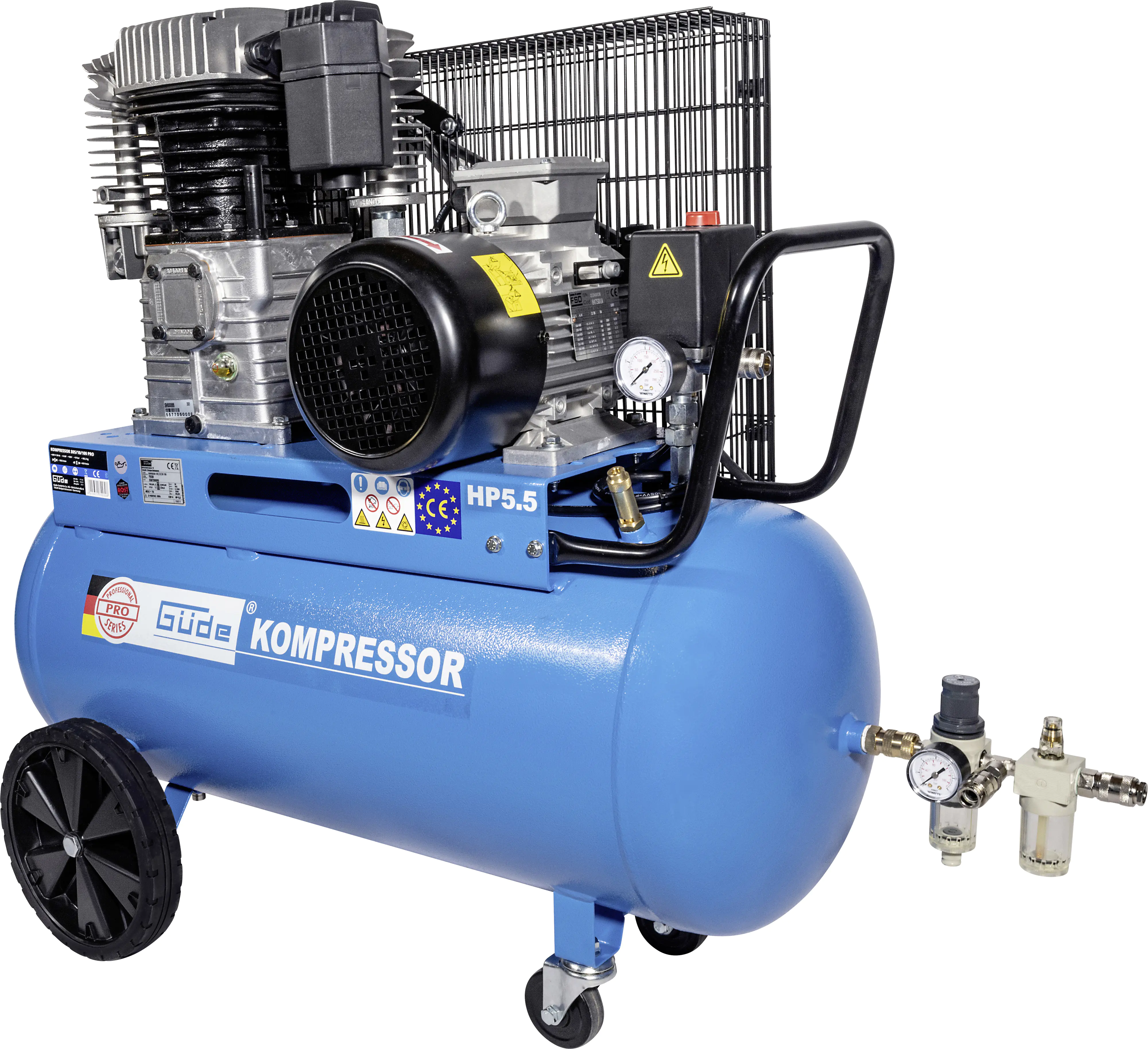 Güde Kompressor 805/10/100 PRO 10 bar 100 l 765 l/min 4 kW