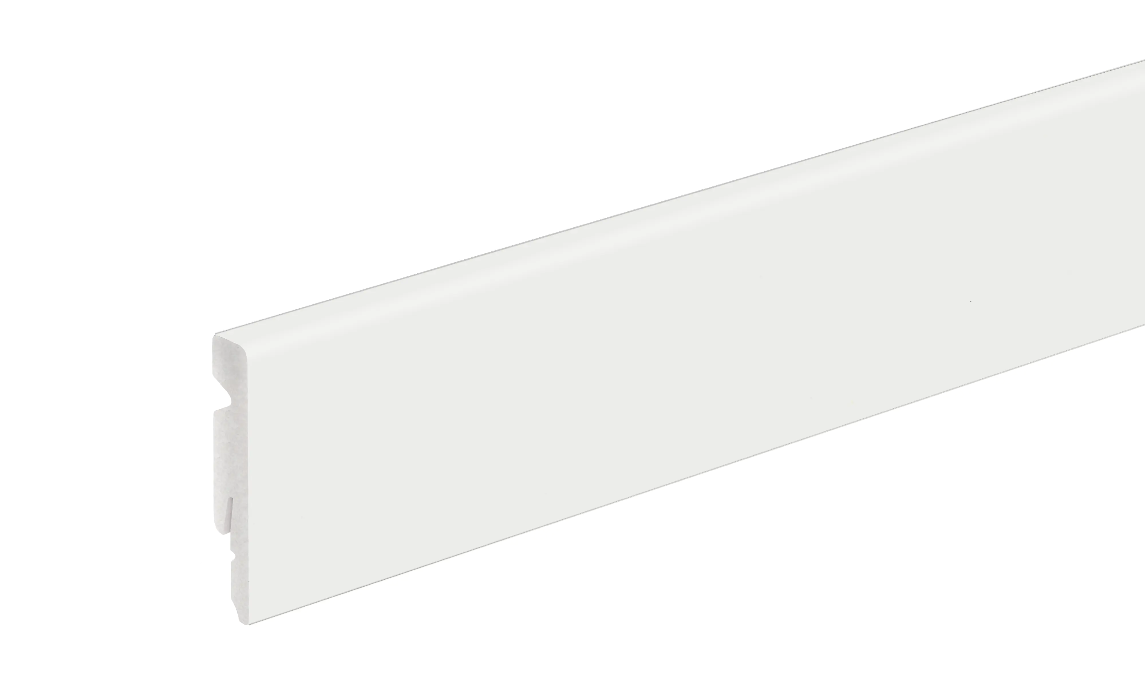 Neuhofer Fußleiste 220 cm x 60 x 11 mm weiß