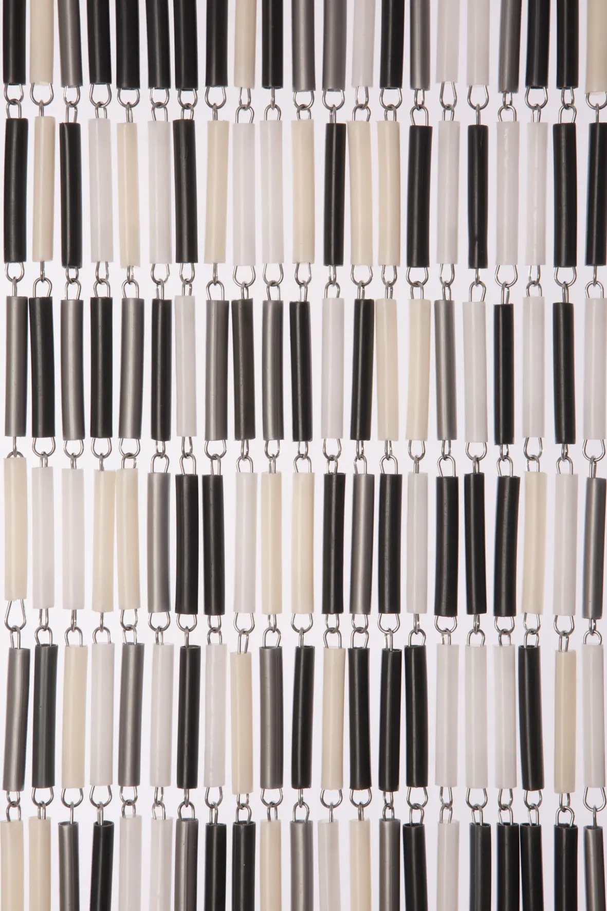 Conacord Türvorhang Tube schwarz-grau-beige 90 x 200 cm
