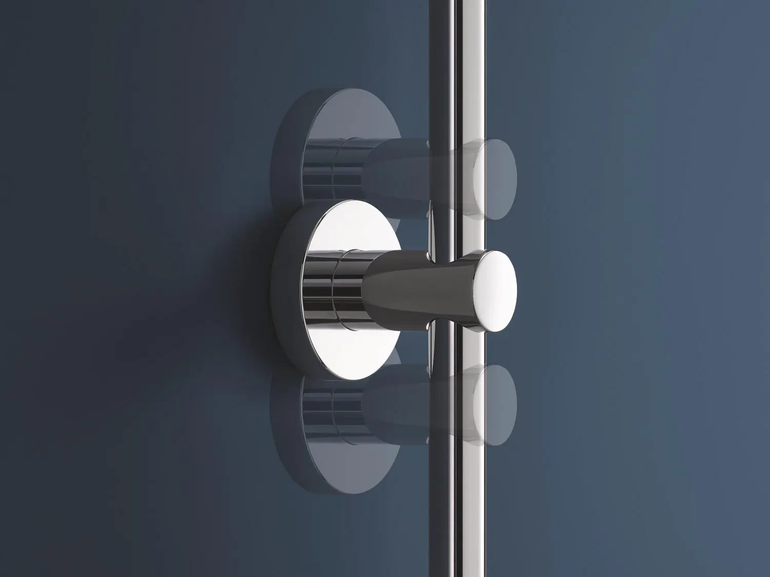 Grohe Duschsystem mit Thermostat Quickfix Vitalio Joy 260 chrom