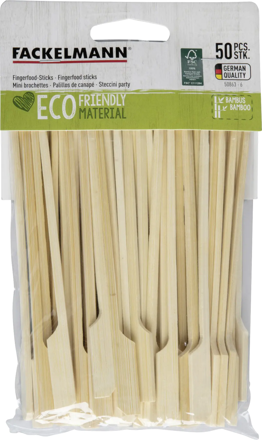 Fackelmann Fingerfood Sticks 15 cm 50 Stück