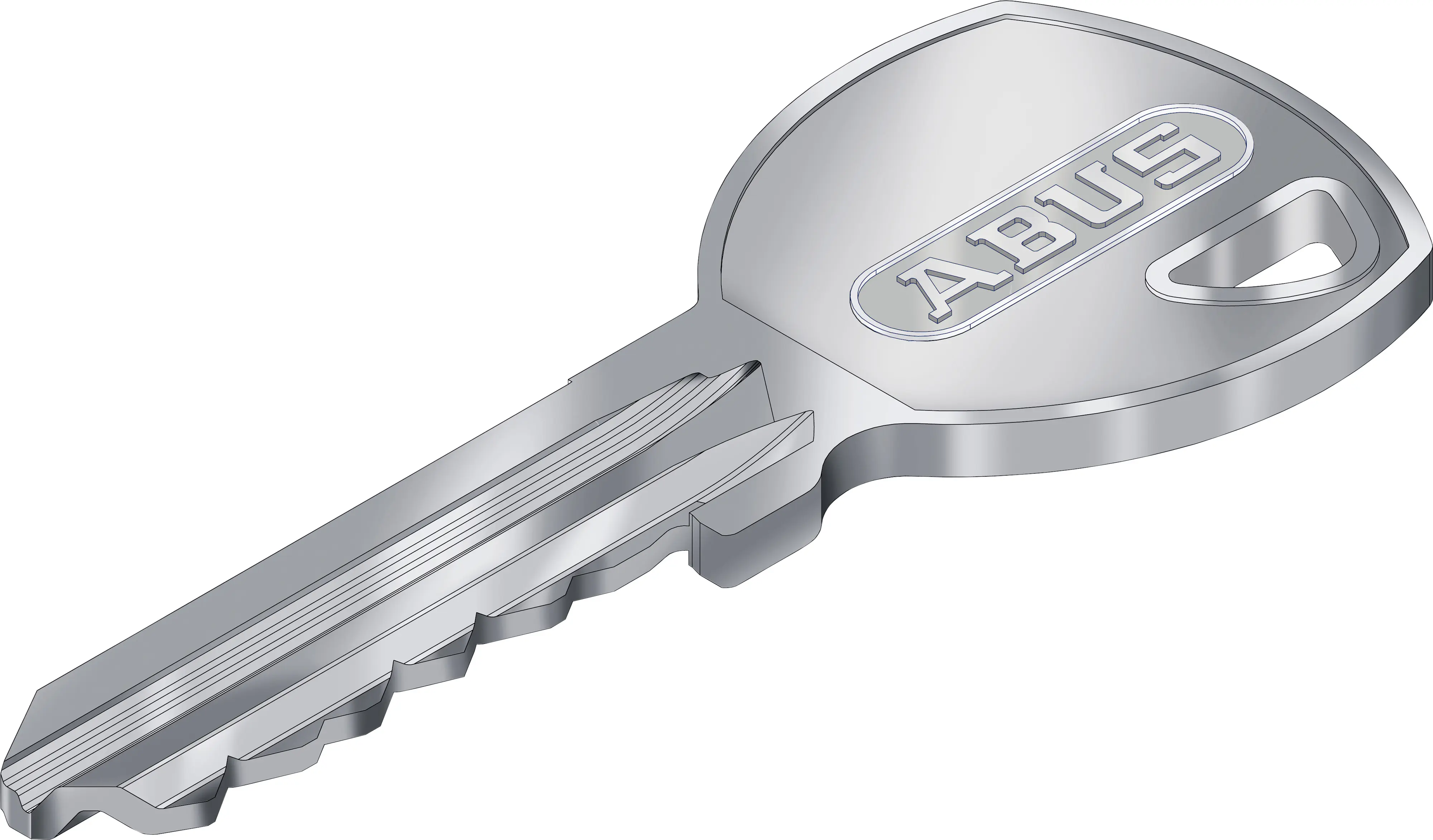 Abus Profilzylinder GZ+ 30/30 mm