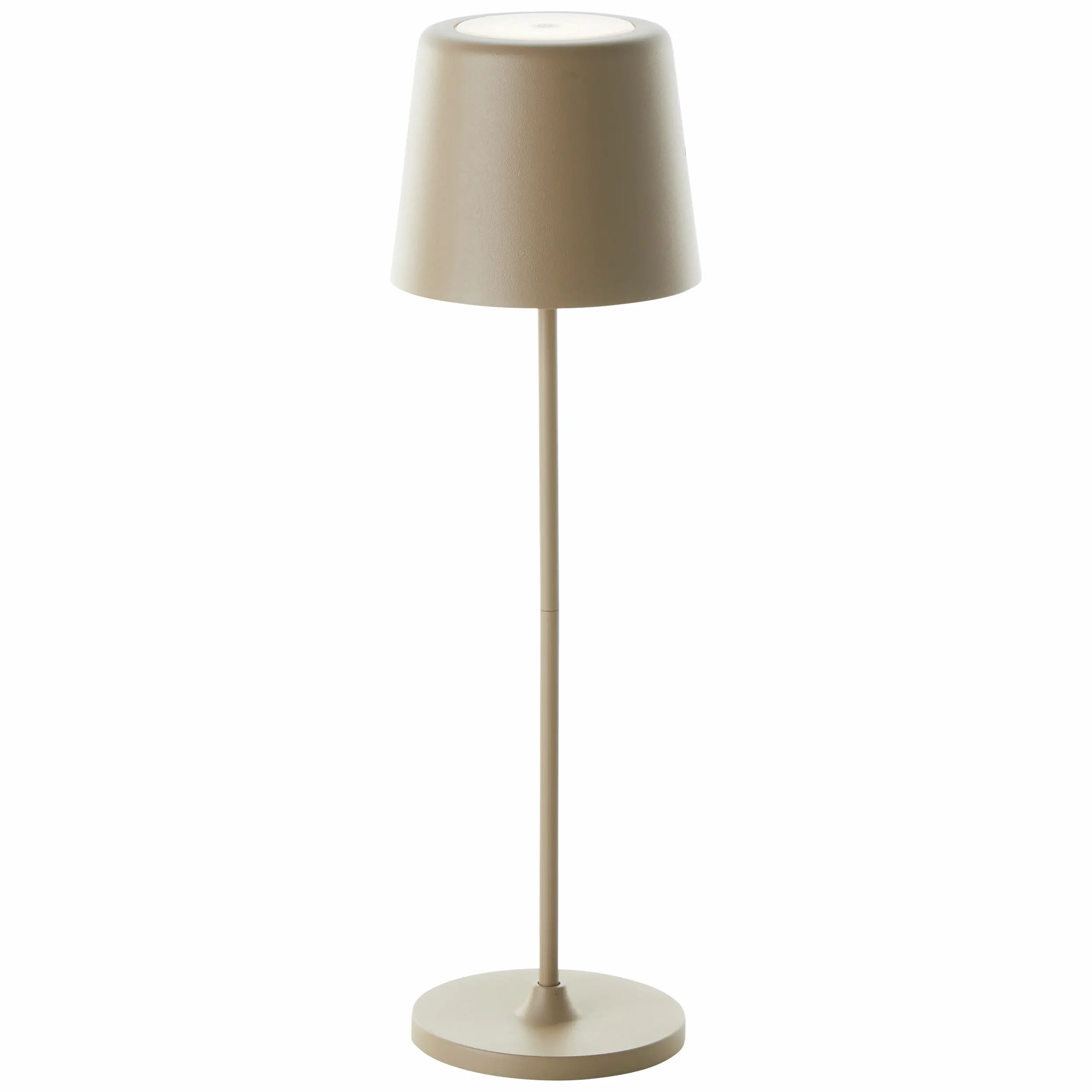 Brilliant LED Tischleuchte Kaami 2W 37 cm Metall cappuccino matt warmweiß