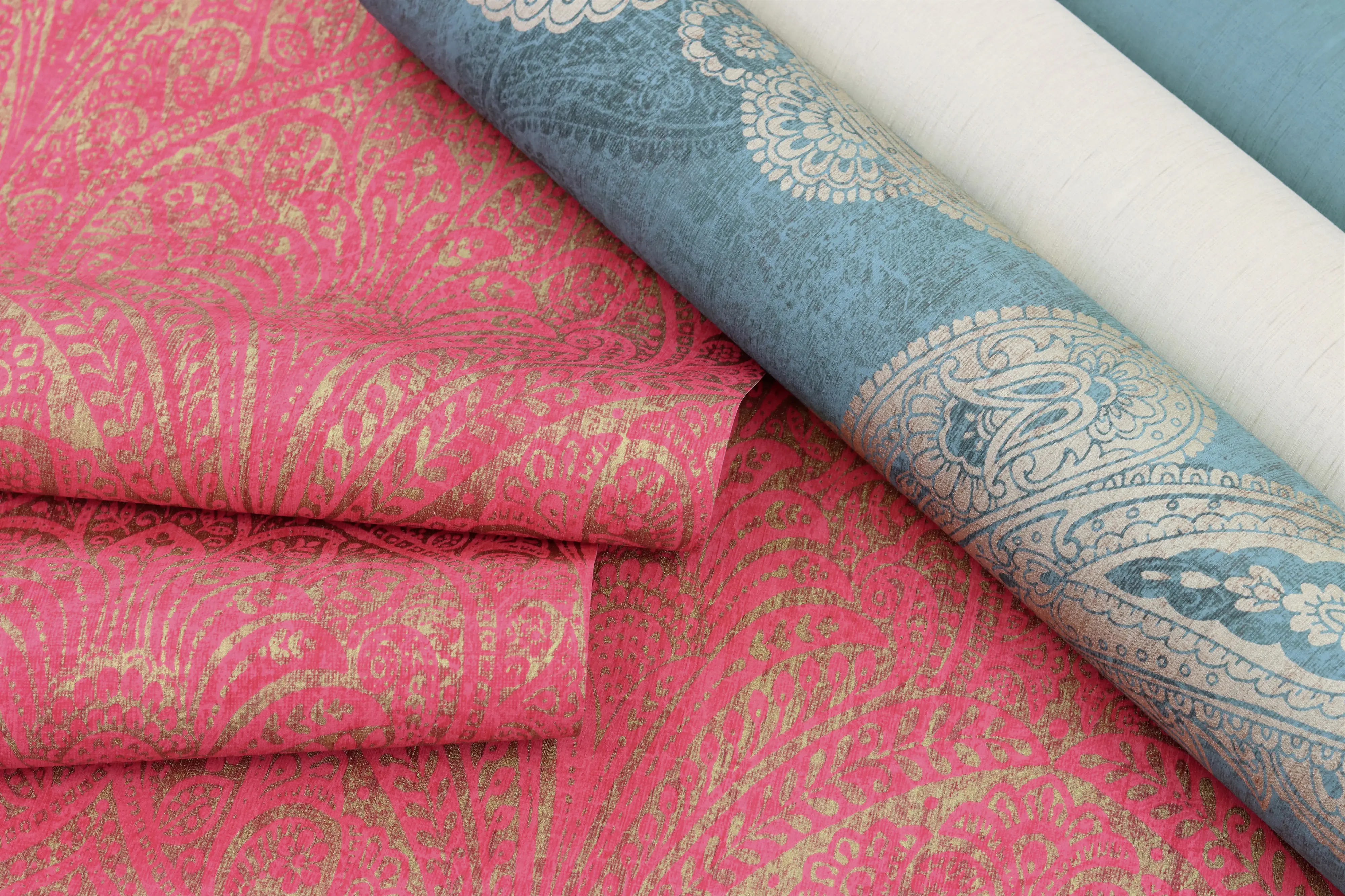 Rasch Vliestapete 746365 Pink-Dunkelpink Muster & Motive 10,05 m x 0,53 m
