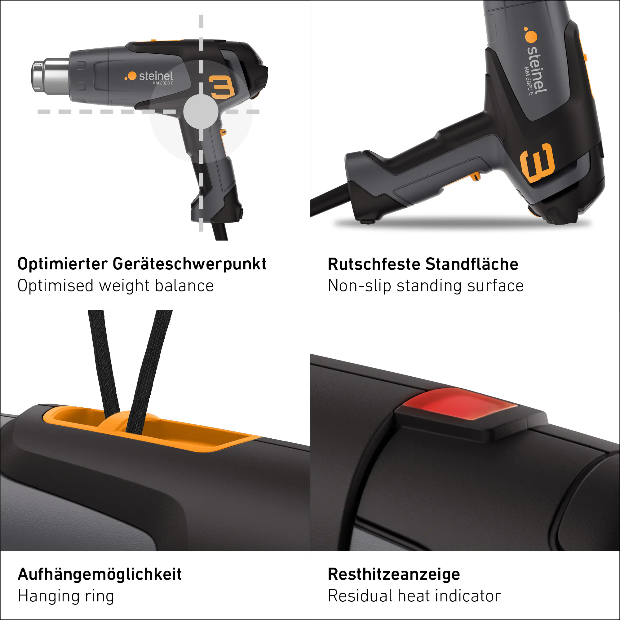 Steinel Heißluftgebläse HM 2020 E KF