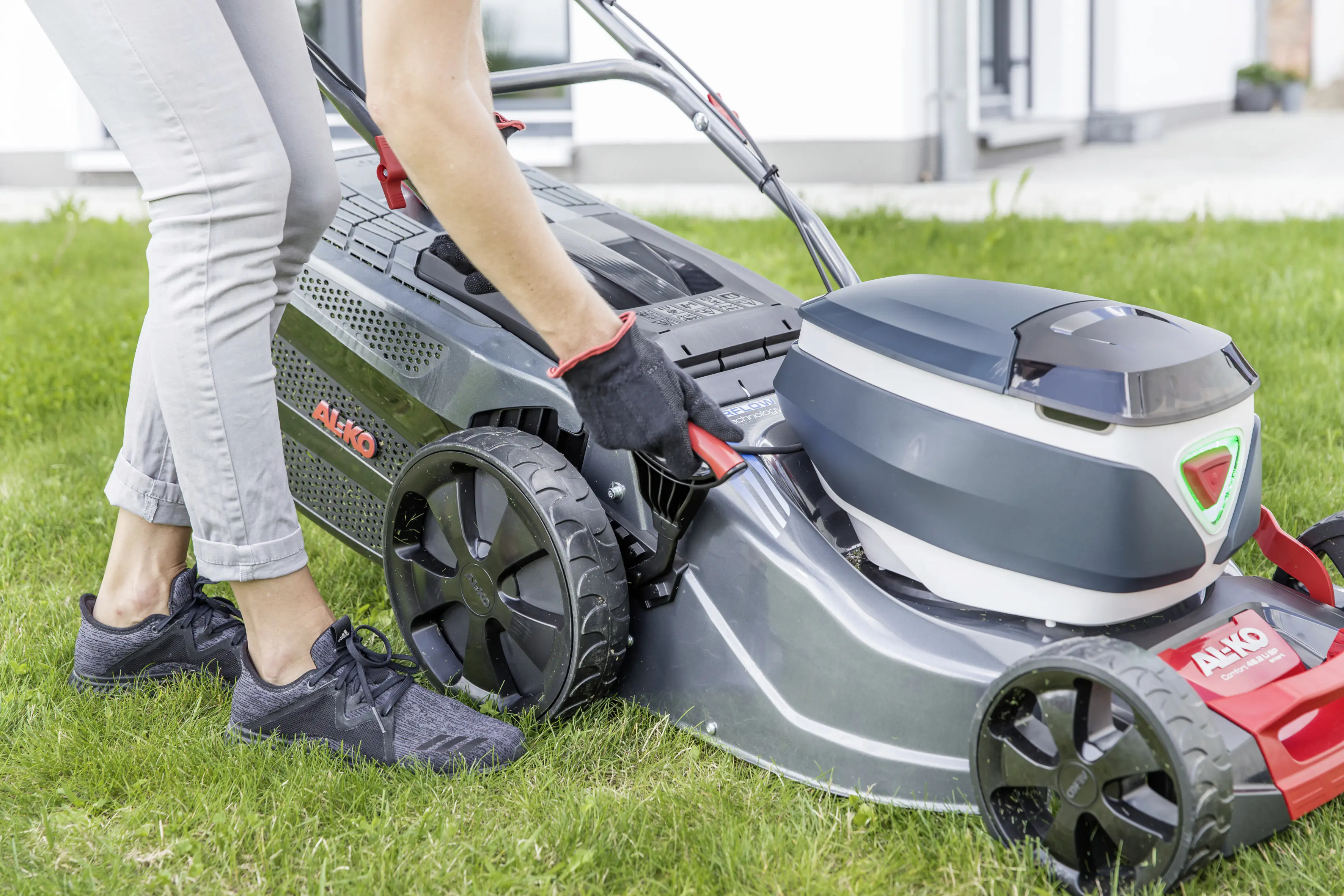 AL-KO Akku-Rasenmäher 46.2 Li SP Comfort 36 Volt 4 Ah mit Akku & Ladegerät