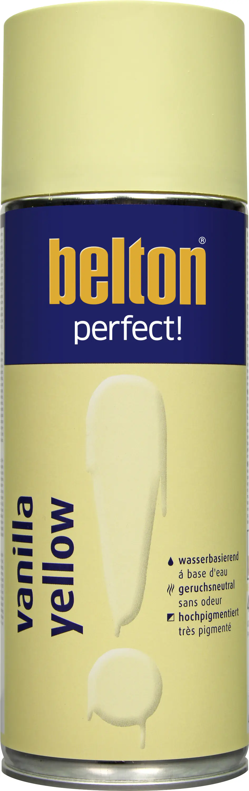 Belton perfect Lackspray 400 ml Vanilla yellow seidenmatt