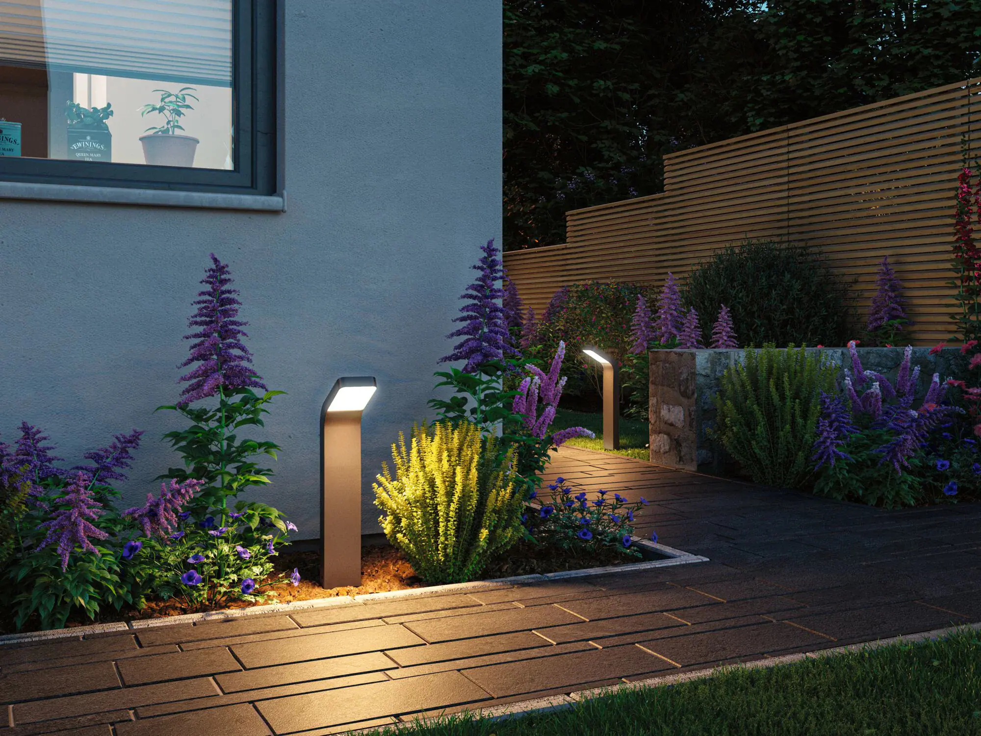 Paulmann LED-Gartenleuchte Kulma anthrazit