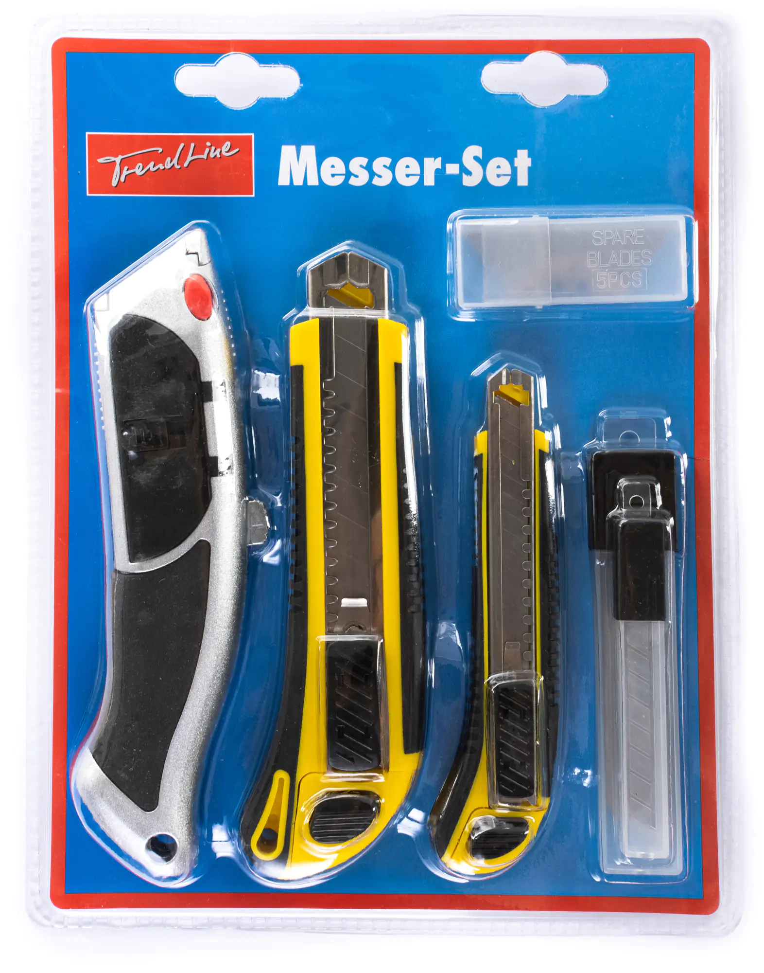 TrendLine Messer-Set mit 15 Ersatzklingen