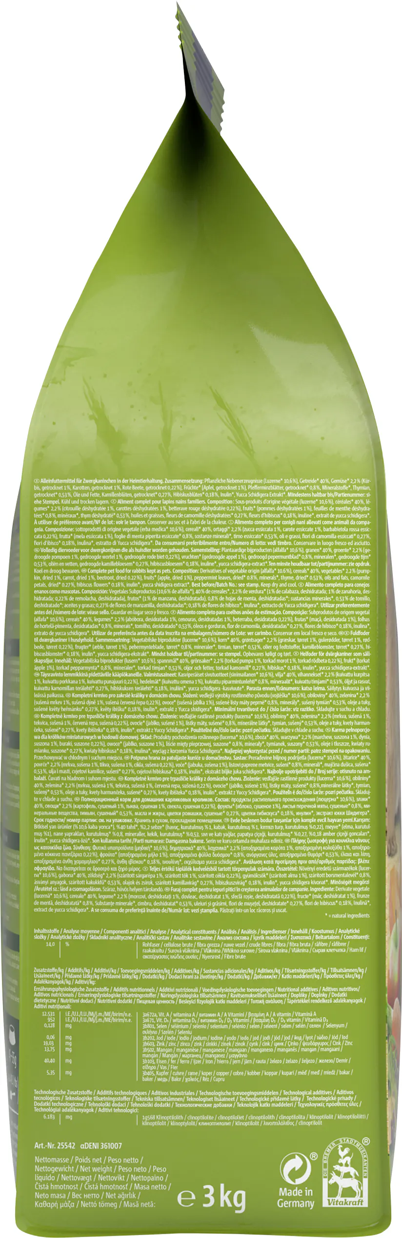 Vitakraft Menu Vital 3 kg