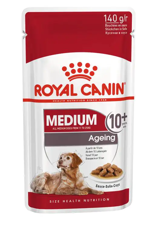 Royal Canin Hundenassfutter Senior 140 g Medium Ageing 10 + Mousse 
