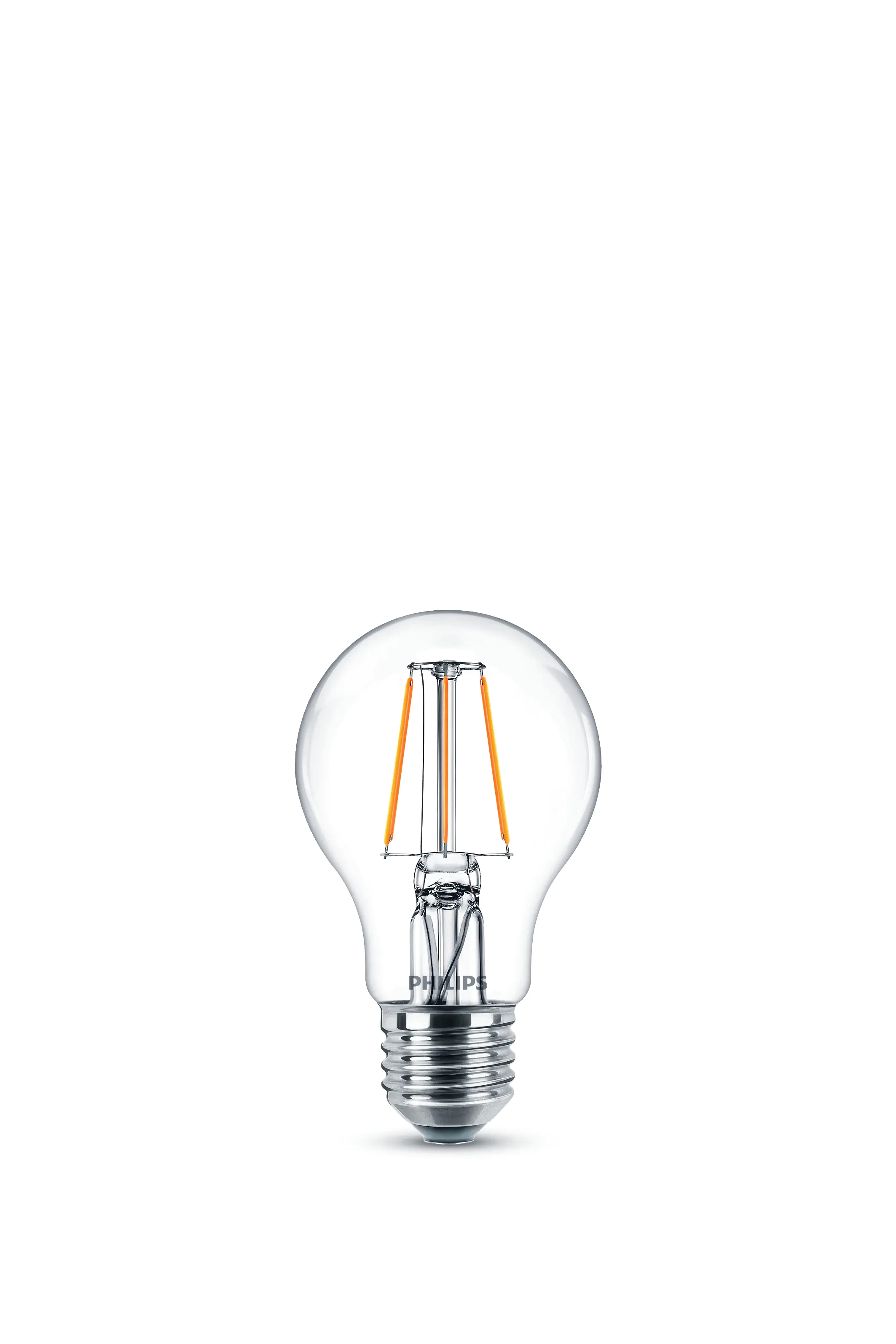 Philips LED-Leuchtmittel Birnenform A60 E27 4,3W warmweiß