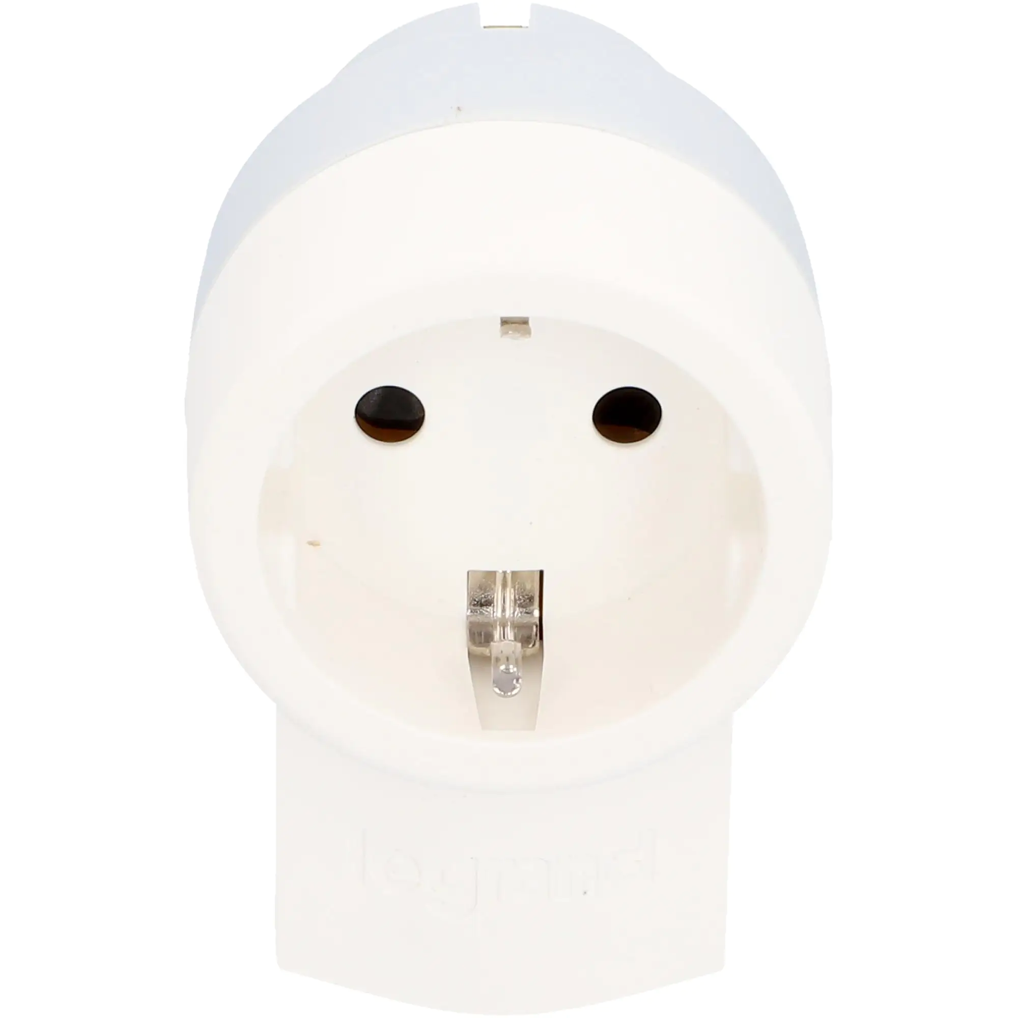 LEGRAND Schutzkontakt-Stecker integrierte Kupplung weiß