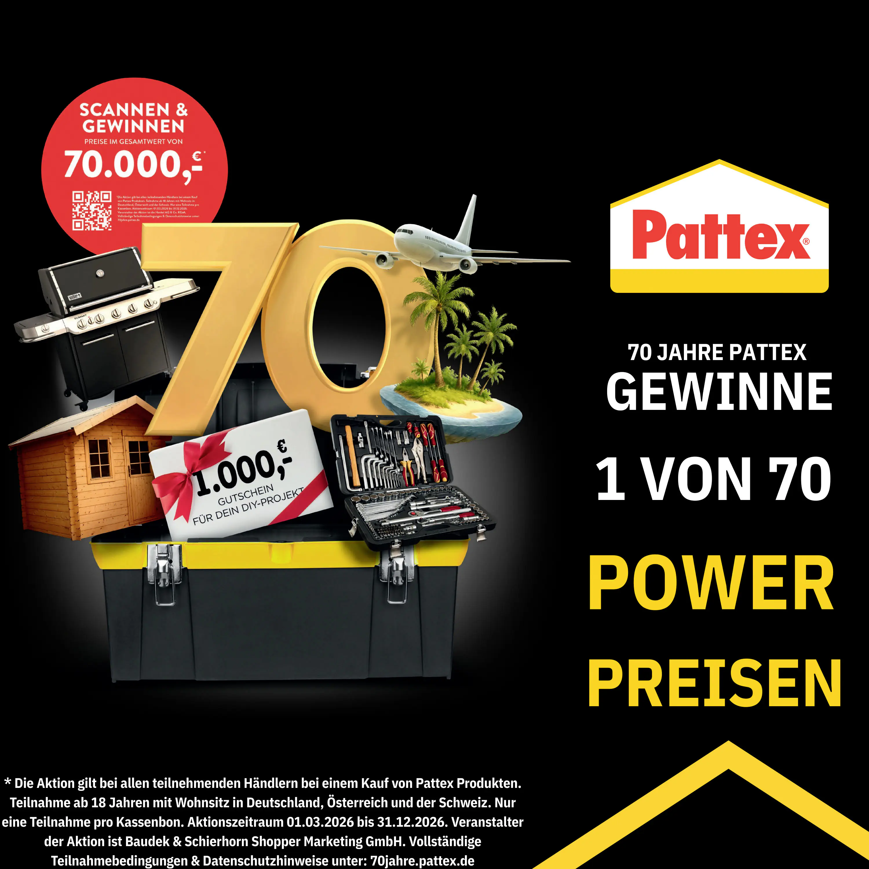 Pattex Montagekleber All Materials 450 g Kartusche, weiß