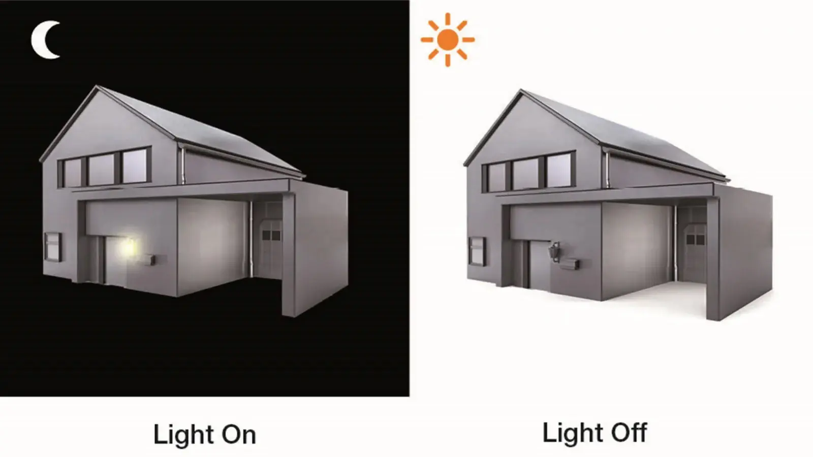Steinel LED Solarleuchte XSolar LH-N silber mit Hausnummer und Dämmerungssensor