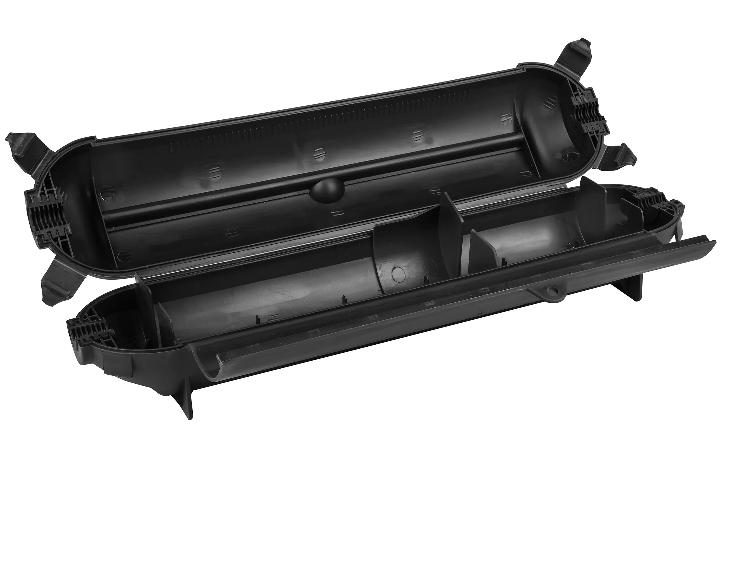 Sicherheitsbox für CEE Stecker 30 x 9,5 x 9,5 cm Schwarz