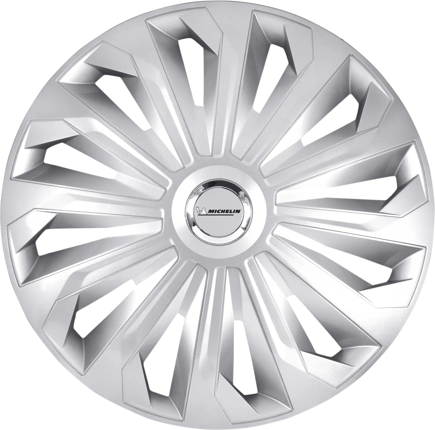 Michelin Radzierblenden Monique 35 cm (14 Zoll) silber 4 Stück