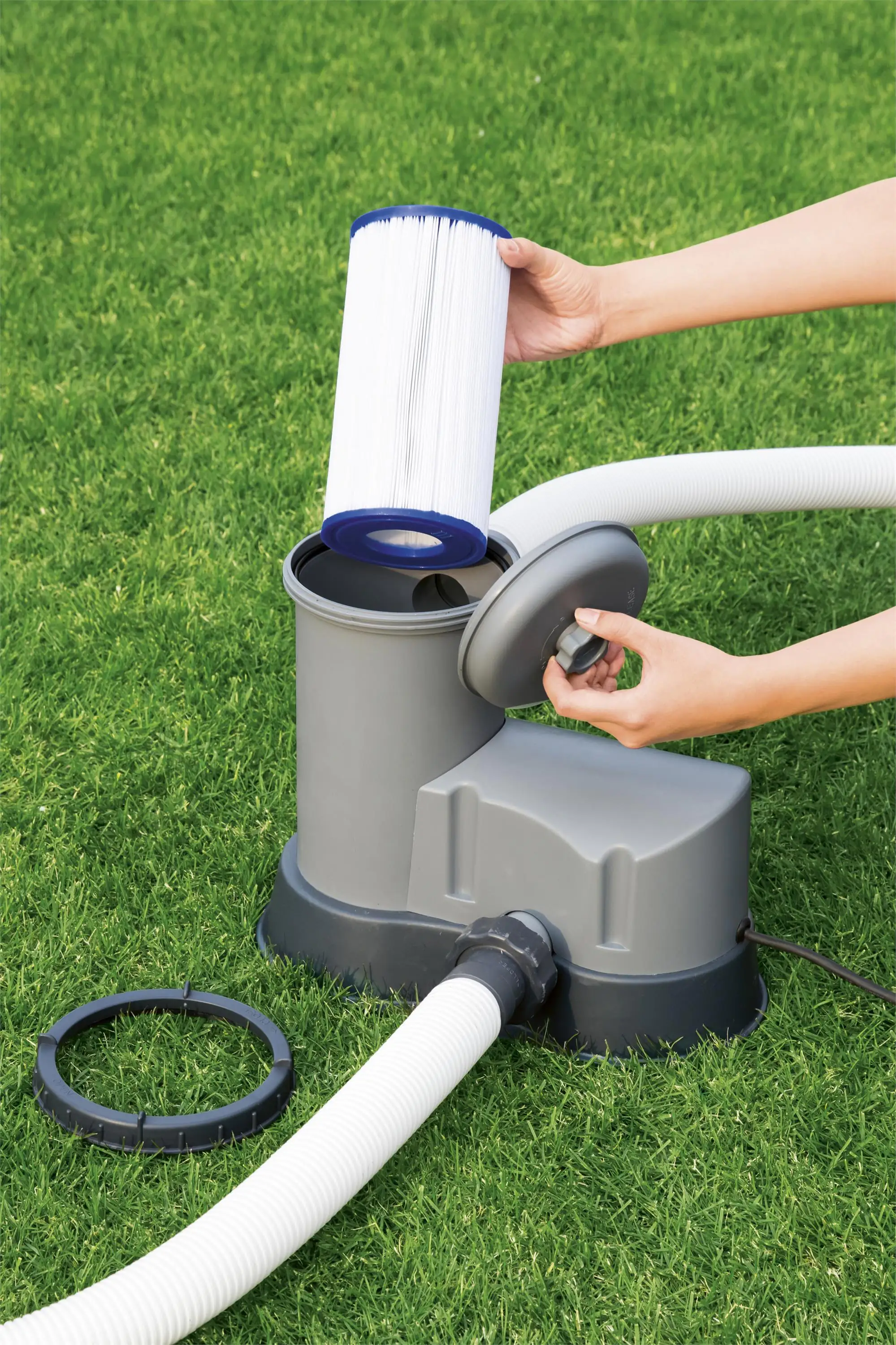 Bestway Flowclear Filterkartusche Gr.III Maße: 10,6 x 20,3 cm