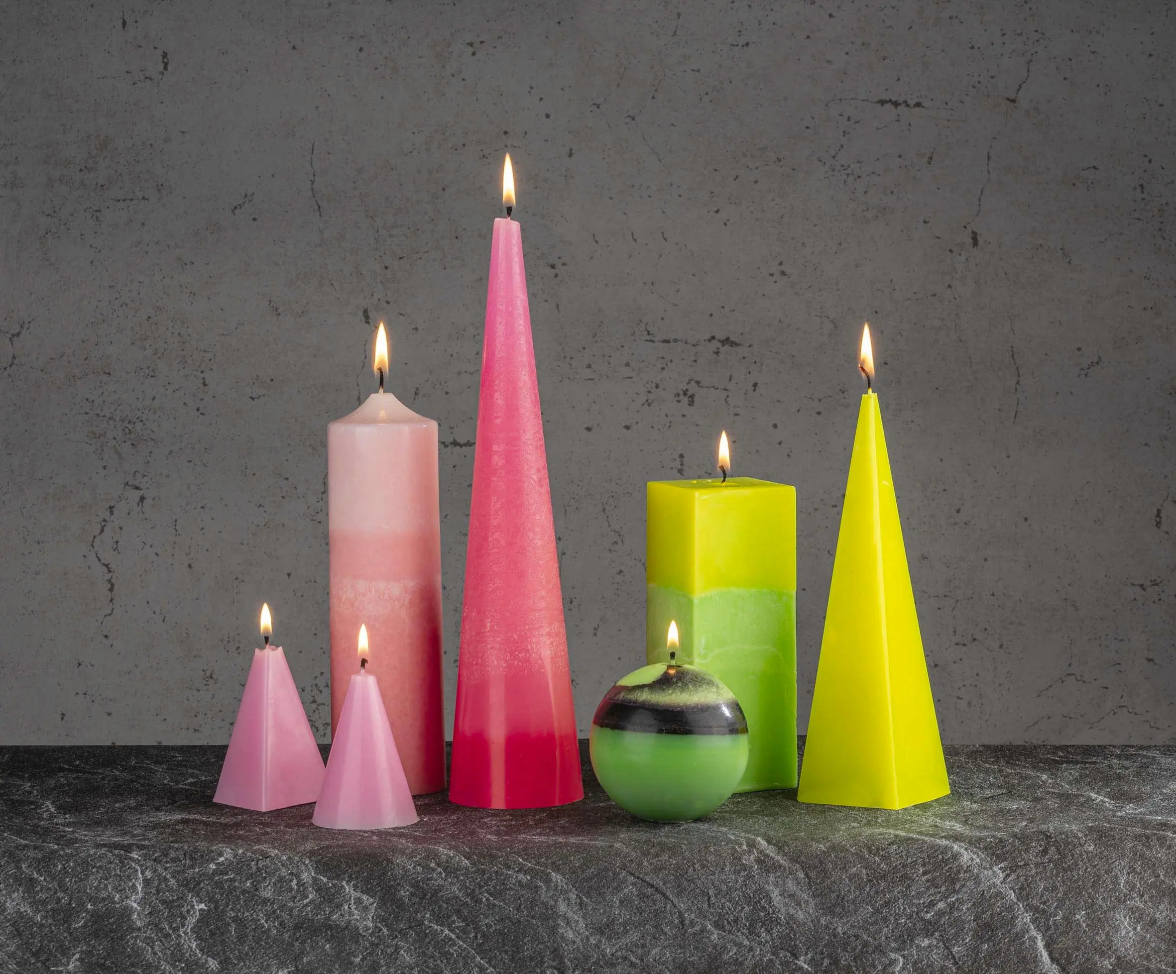 Glorex Wachsfarbe in Pastillenform neon gelb 5 g